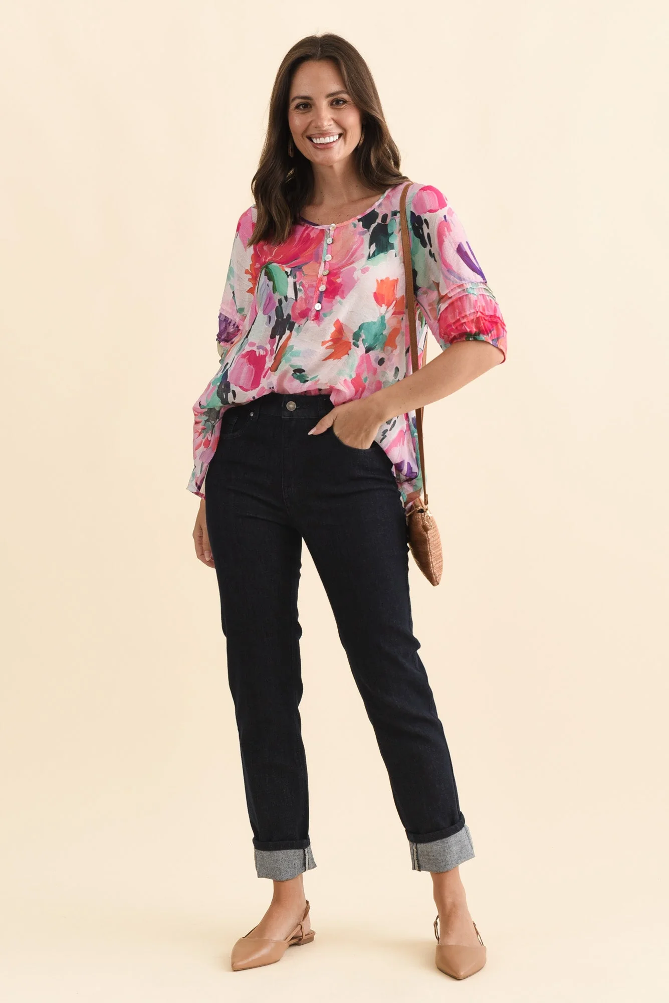 James Dark Blue Denim Stretch Jeans - Image 6