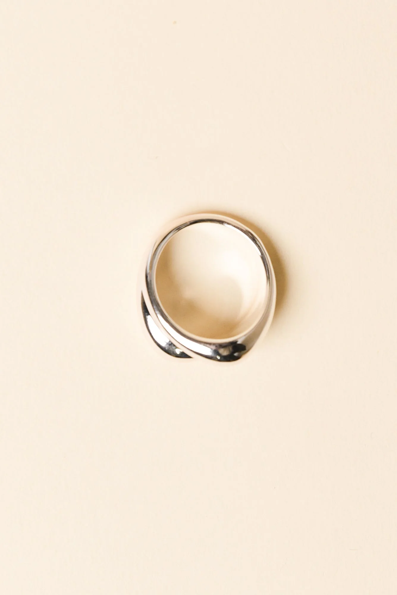 Jem Silver Double Band Ring - Image 2