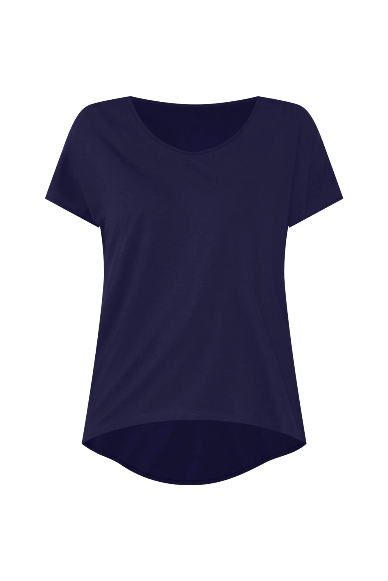 Jenner Navy V Neck Tee - Image 6