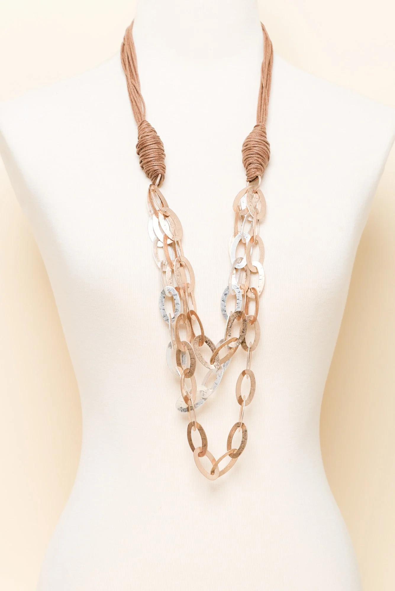 Jireh Gold Linked Necklace - Image 3