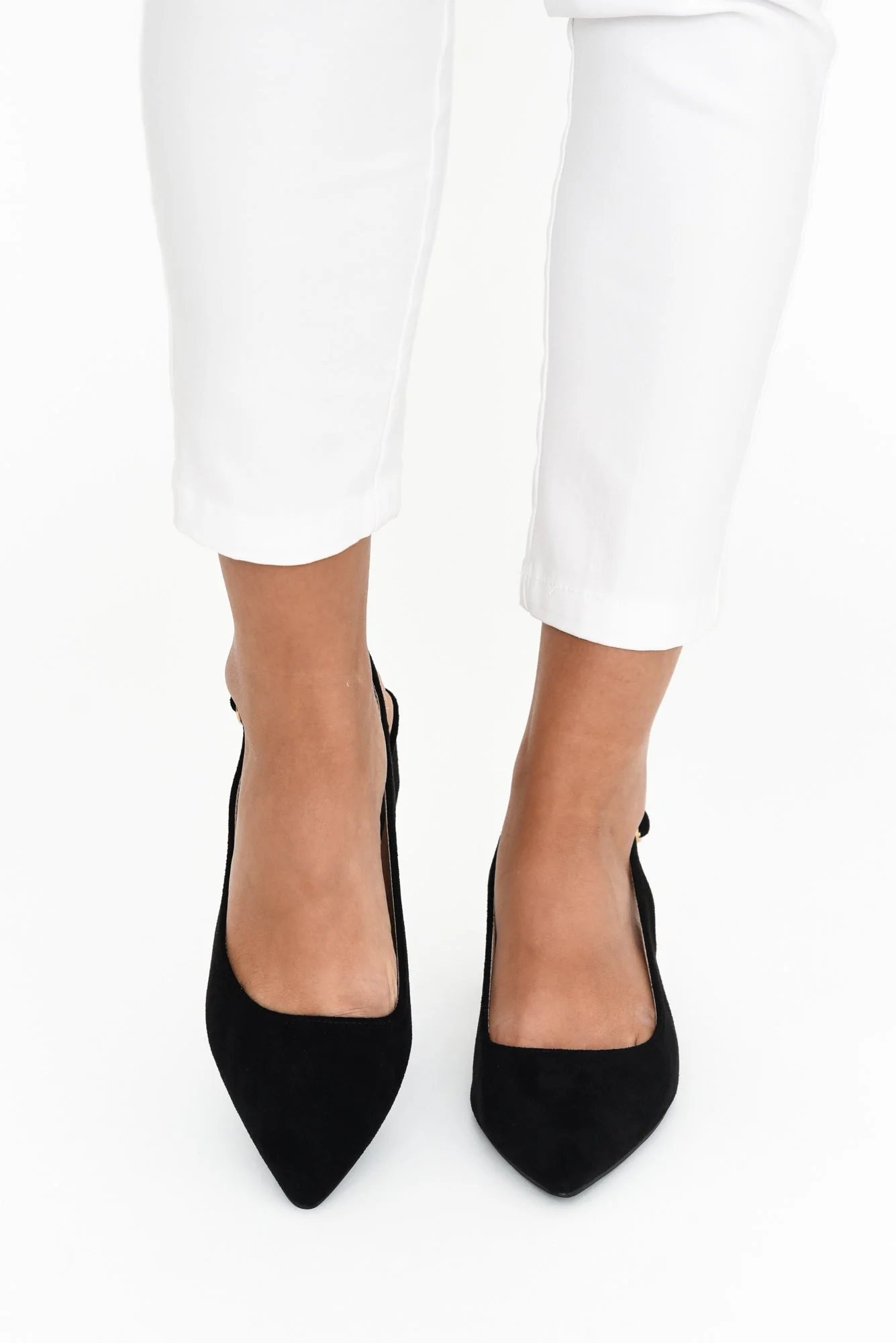 Jonty Black Slingback Heel - Image 6