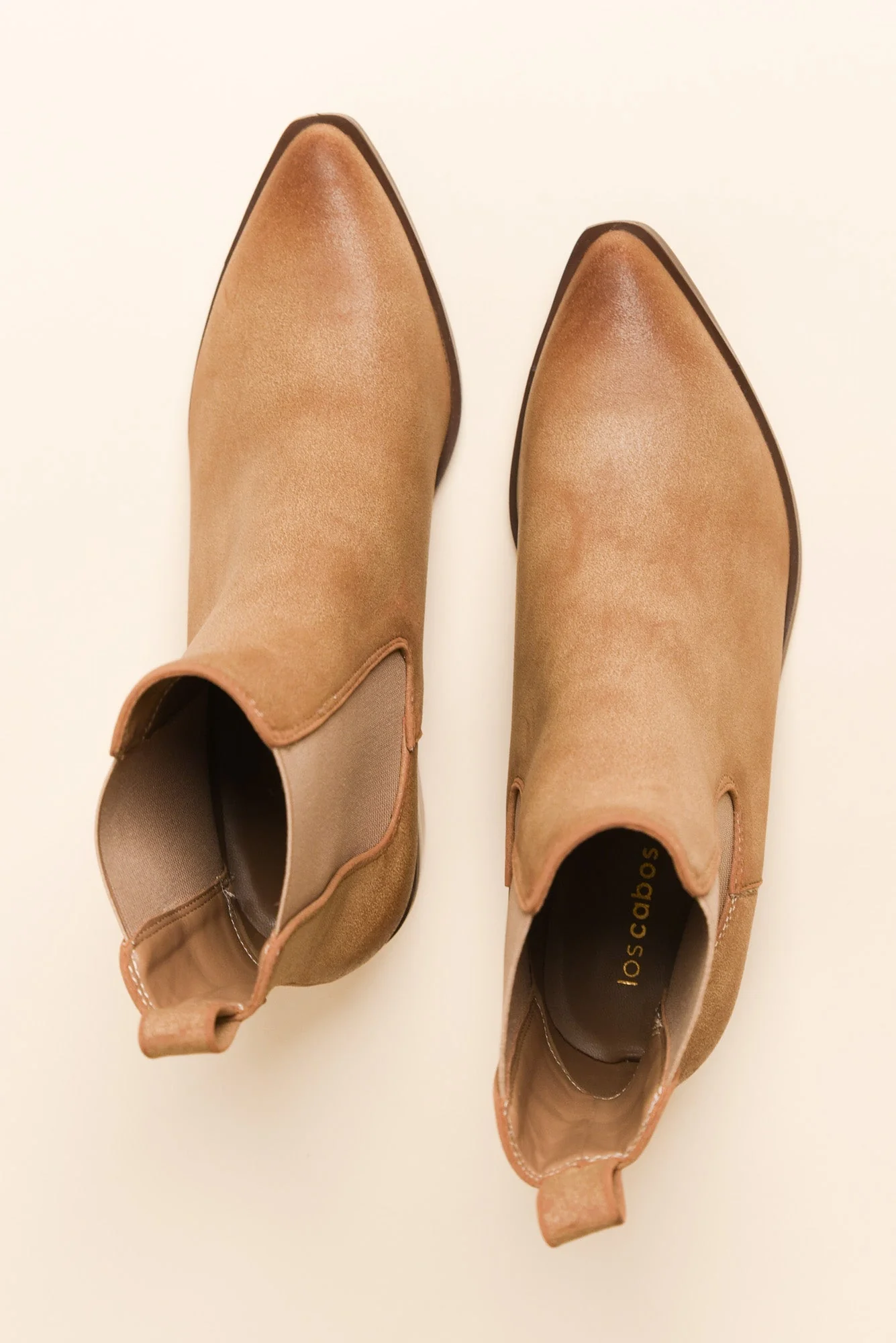 Kansley Tan Heeled Boot - Image 4