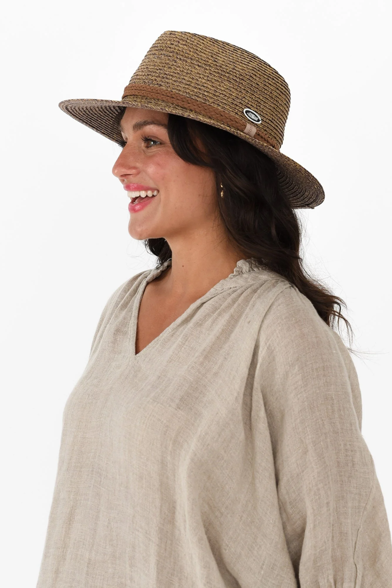 Keith Chocolate Travel Fedora - Image 3