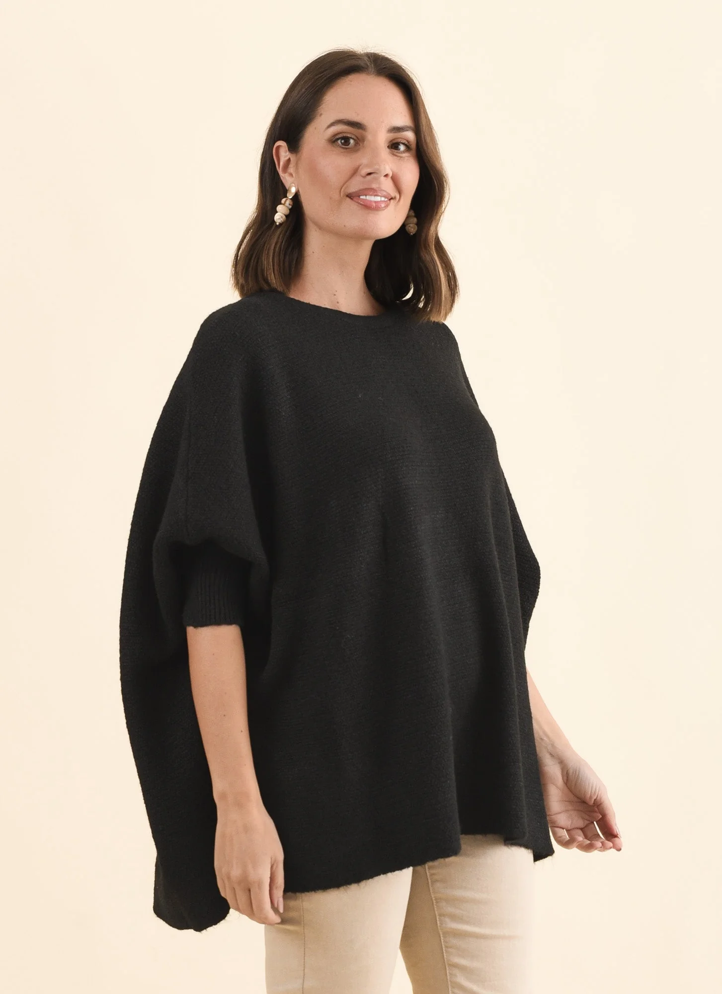 Kerr Black Wool Blend Jumper - Image 3