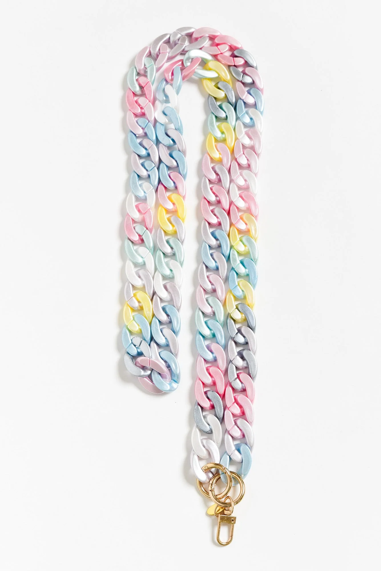 Kovia Pastel Multi Crossbody Phone Lanyard - Image 2