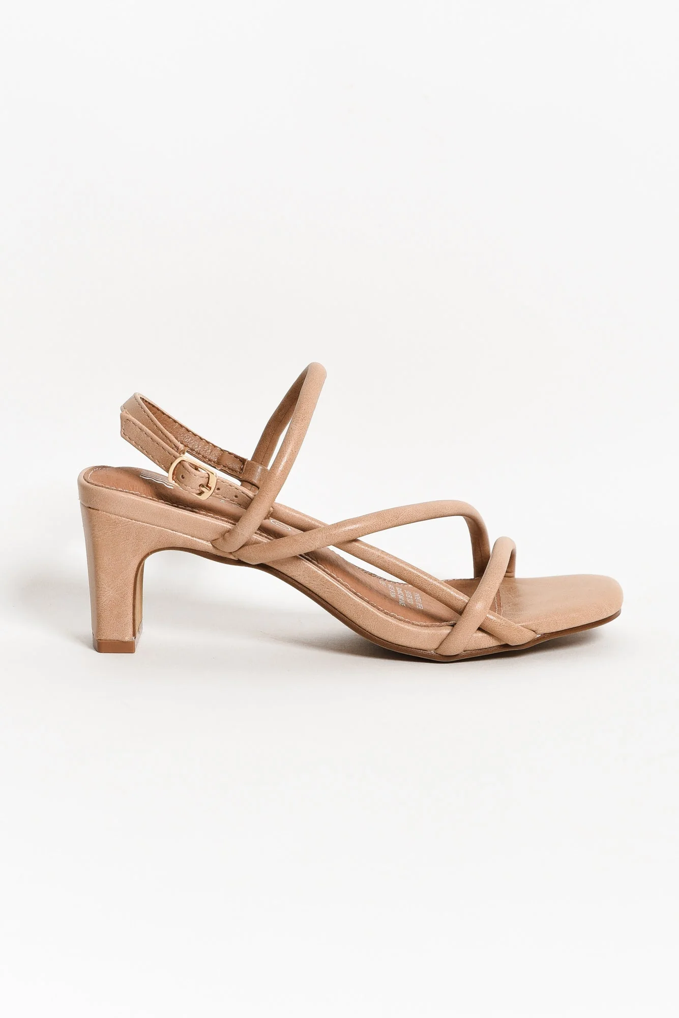 Krystal Nude Crossover Heel - Image 4
