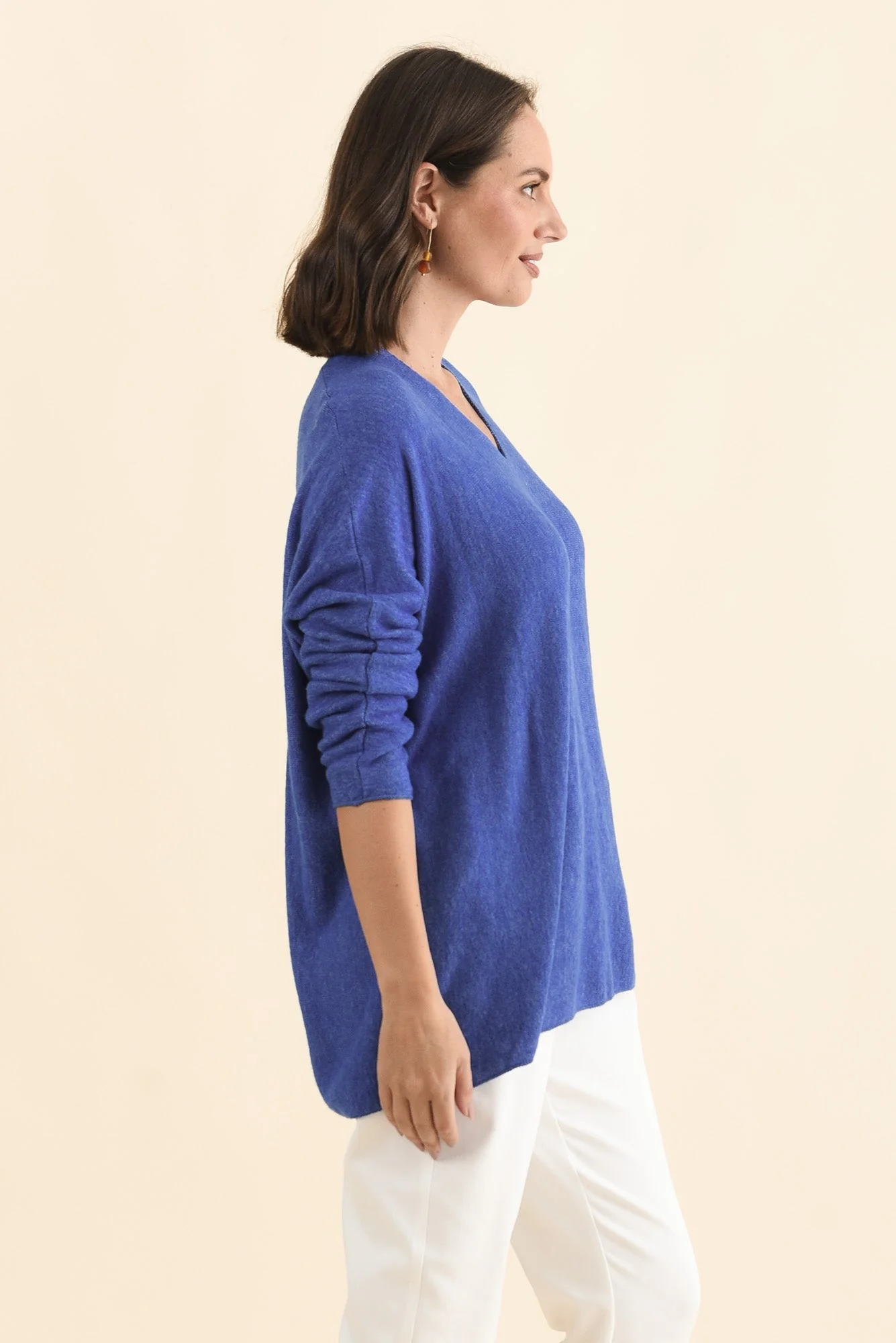 Lakin Blue Knit Sweater - Image 3