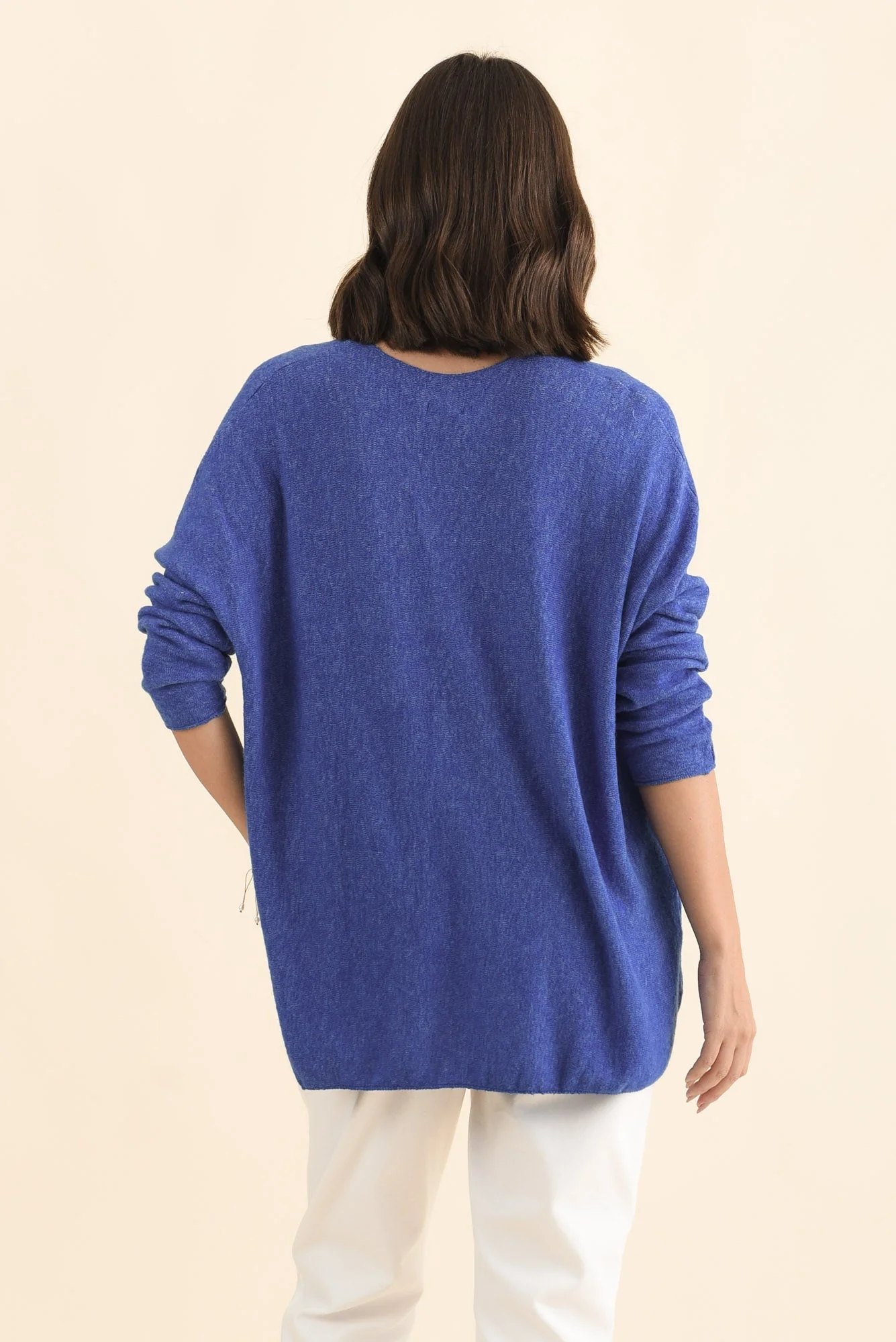Lakin Blue Knit Sweater - Image 4