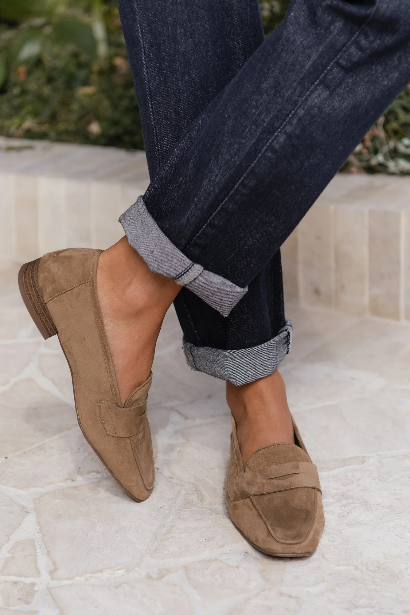 Landelle Tan Suede Loafer - Image 2