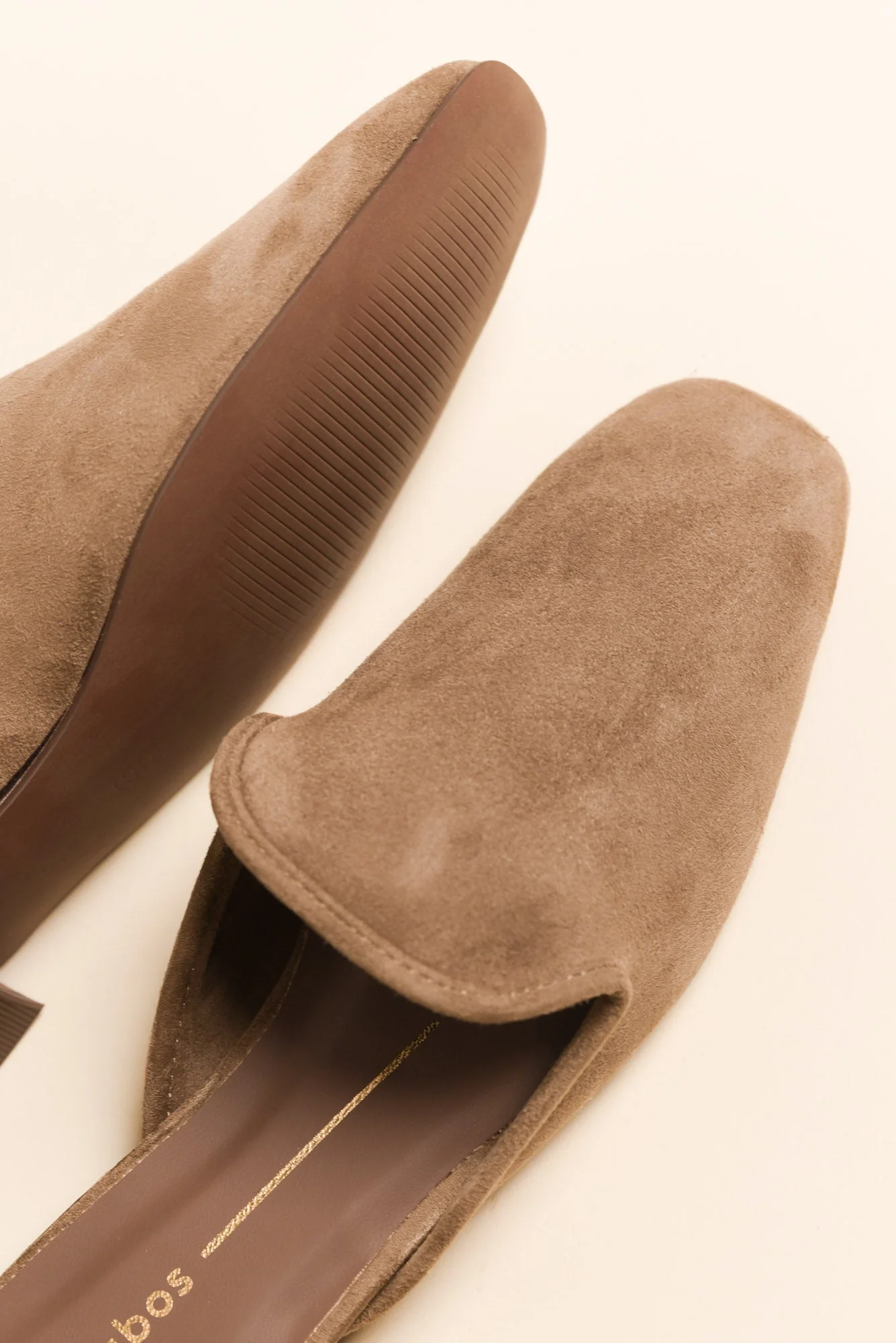 Landi Tan Suede Mule - Image 3