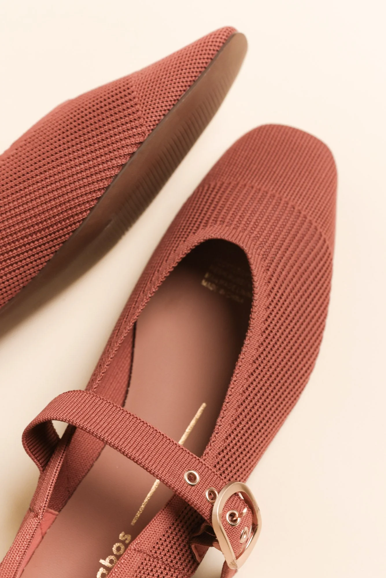Lando Coral Buckle Ballet Flat - Image 4