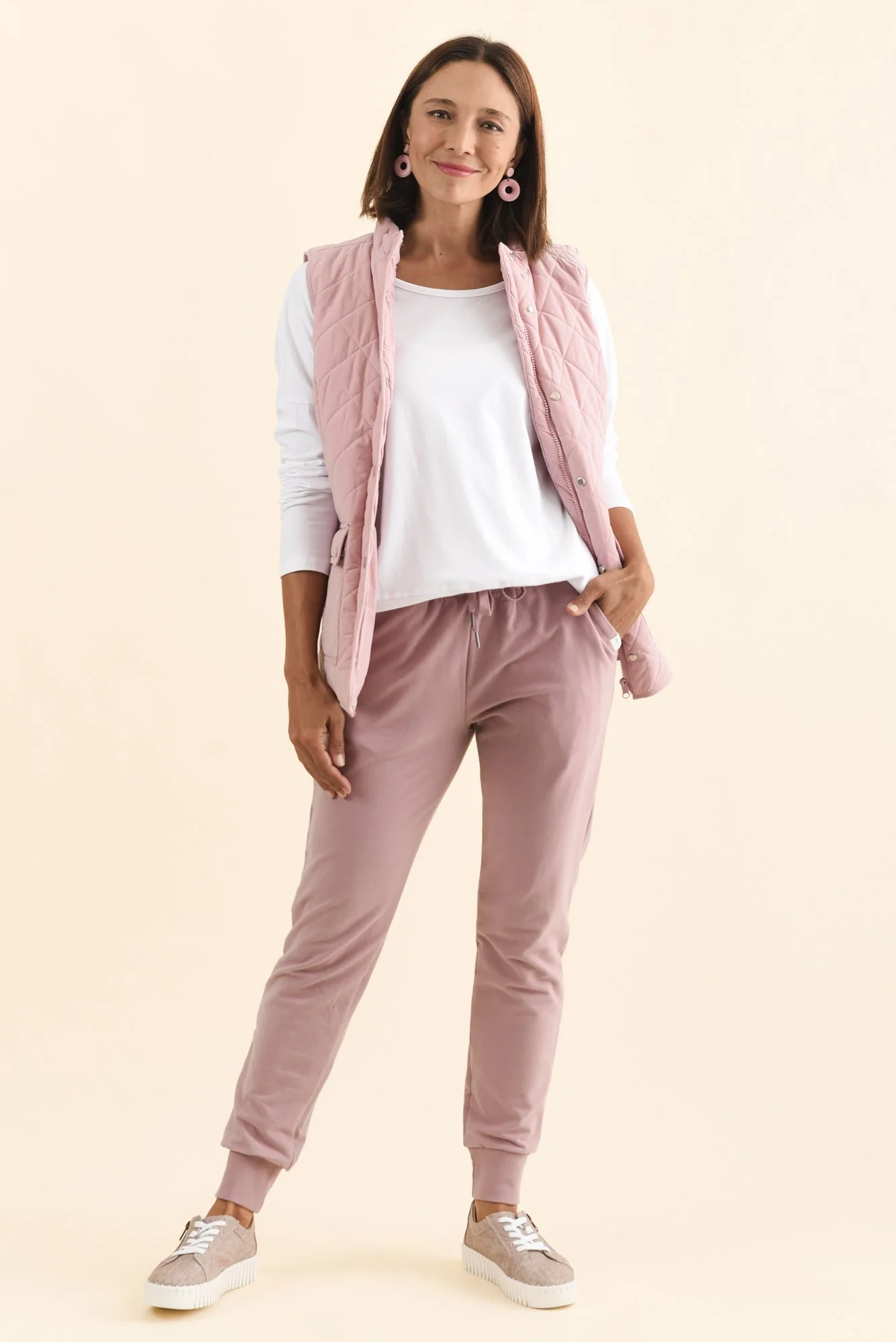 Lazy Days Blush Sweatpants - Image 2