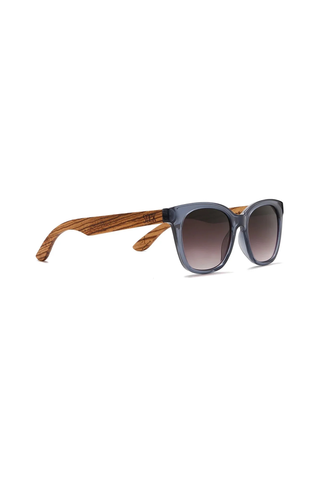 Lila Blue Wooden Reading Sunglasses - Image 2