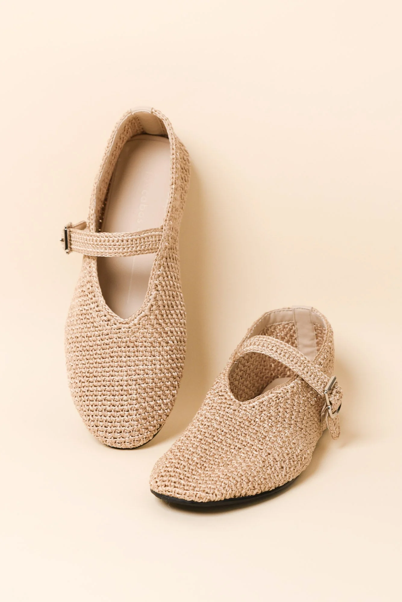 Lille Natural Raffia Ballet Flat - Image 2
