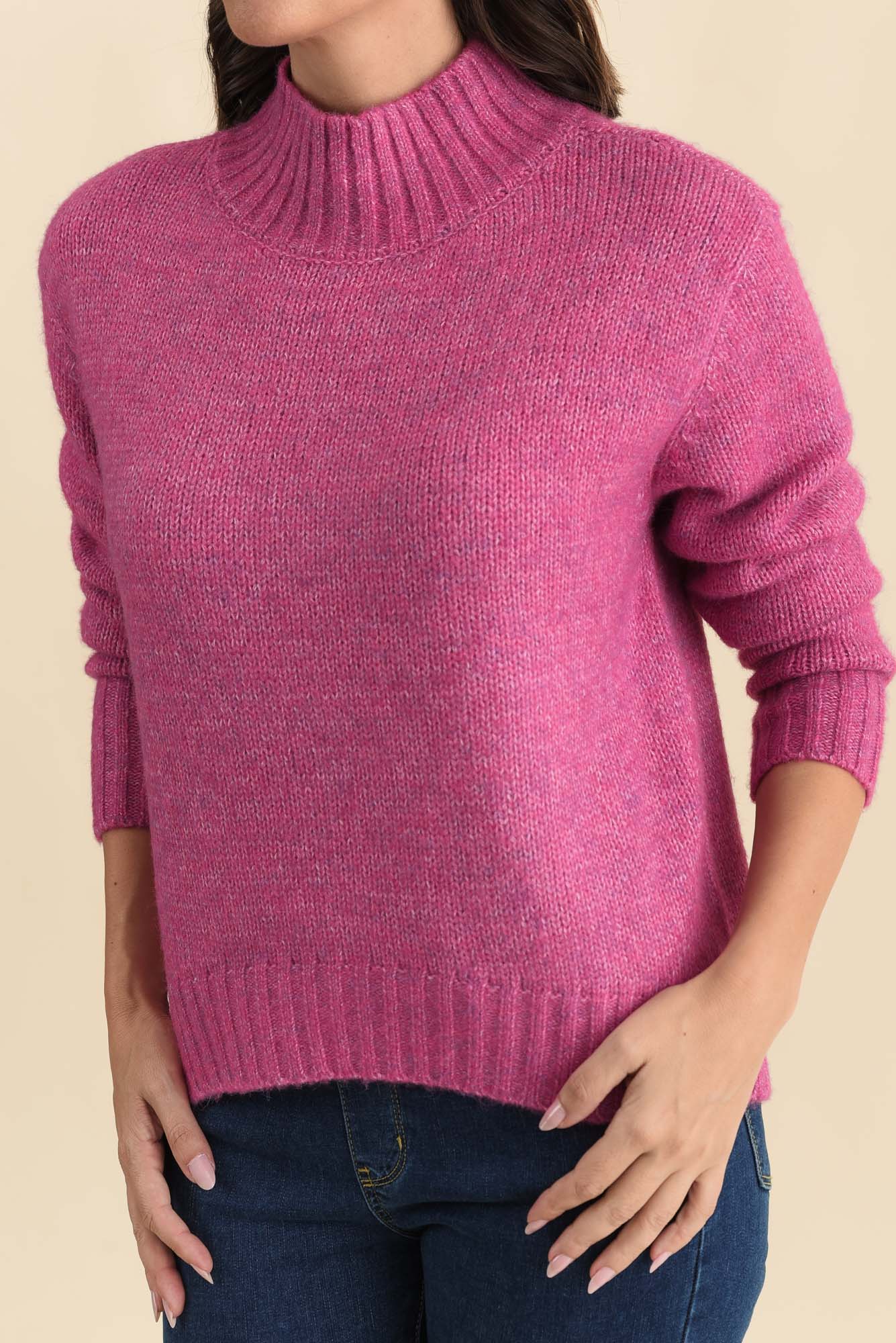 Lola Pink Knit Sweater - Image 5