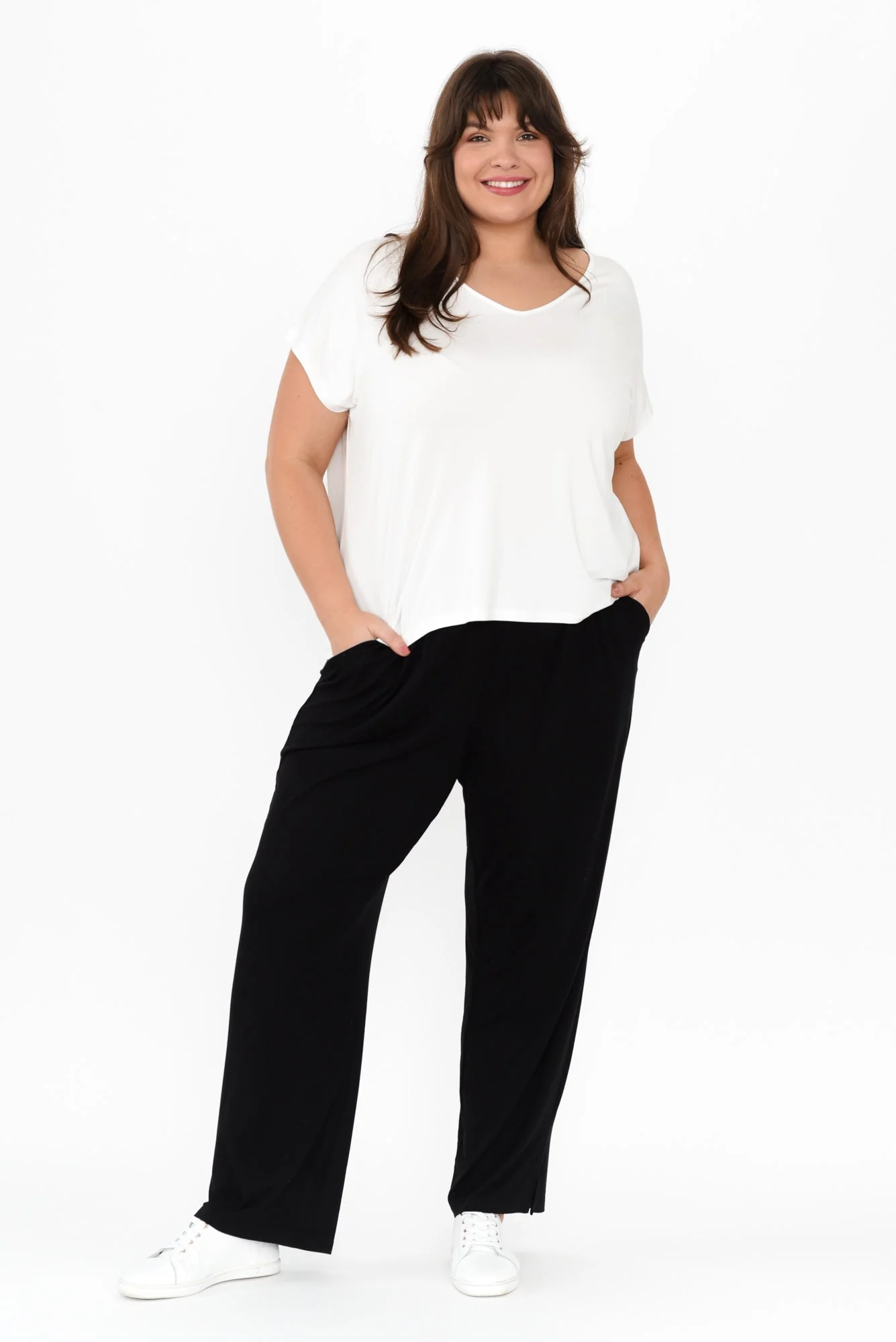 Lopez Black Pocket Pants - Image 8