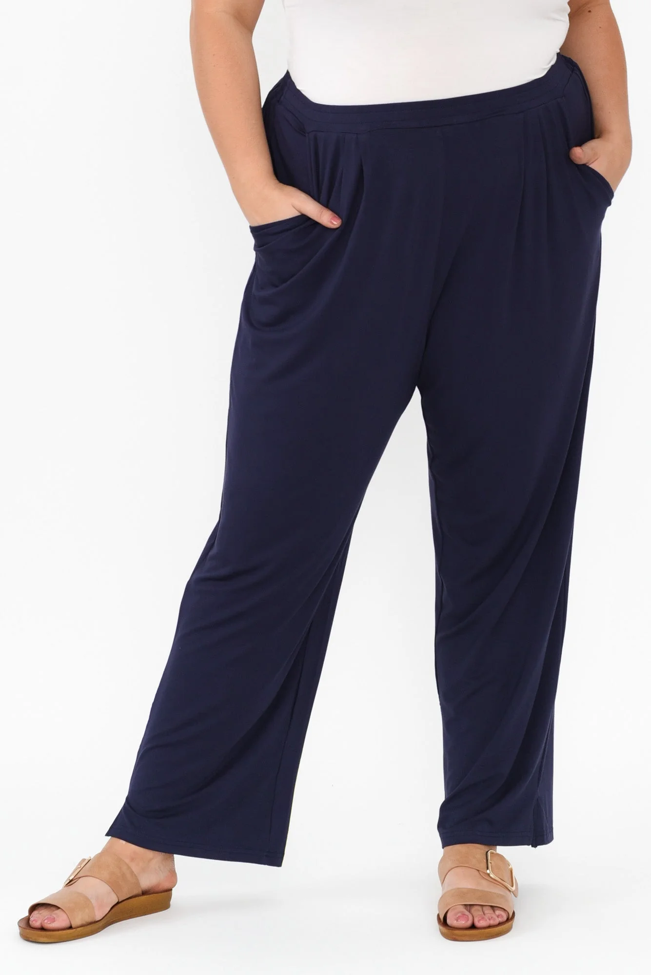 Lopez Navy Pocket Pants - Image 13