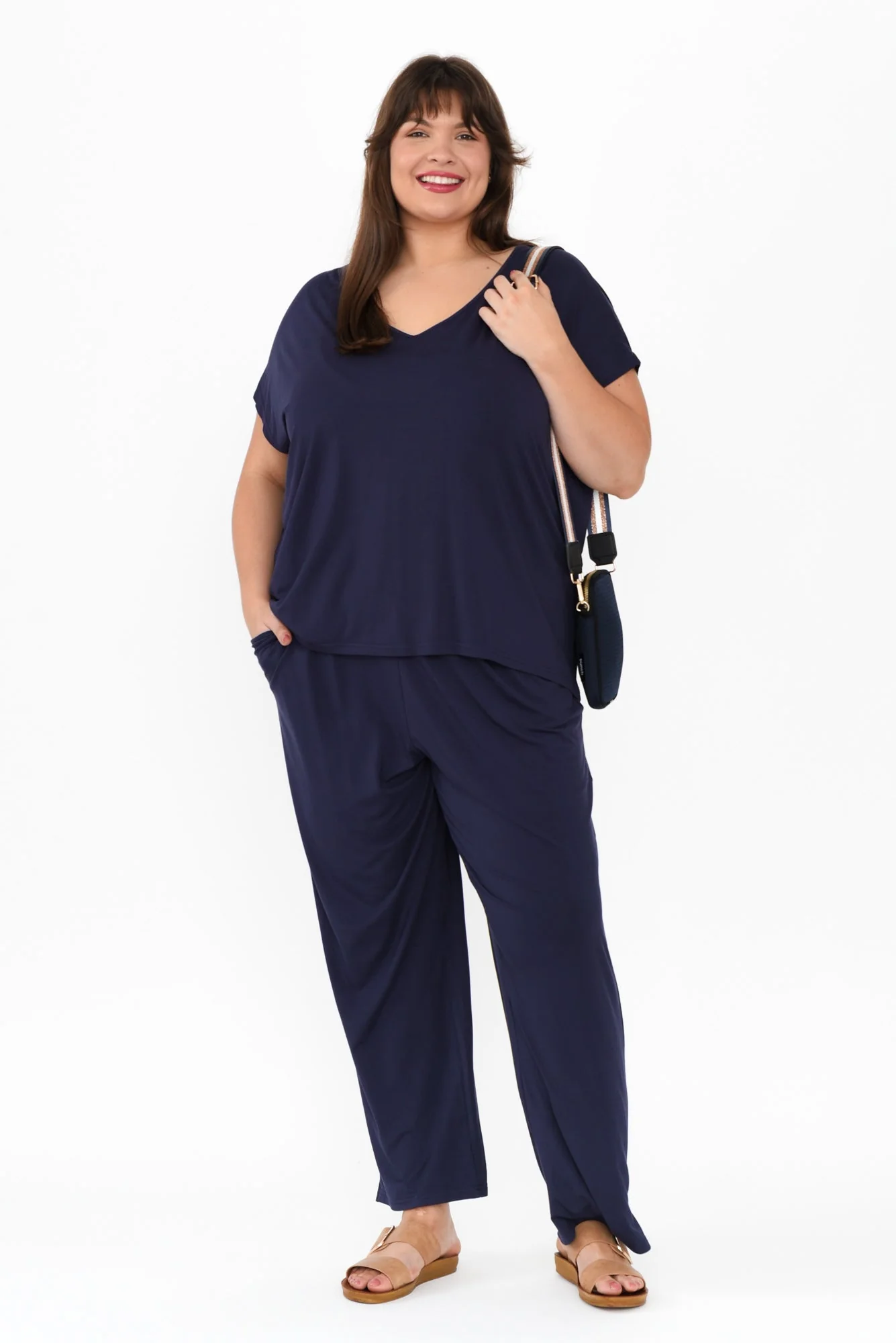 Lopez Navy Pocket Pants - Image 14