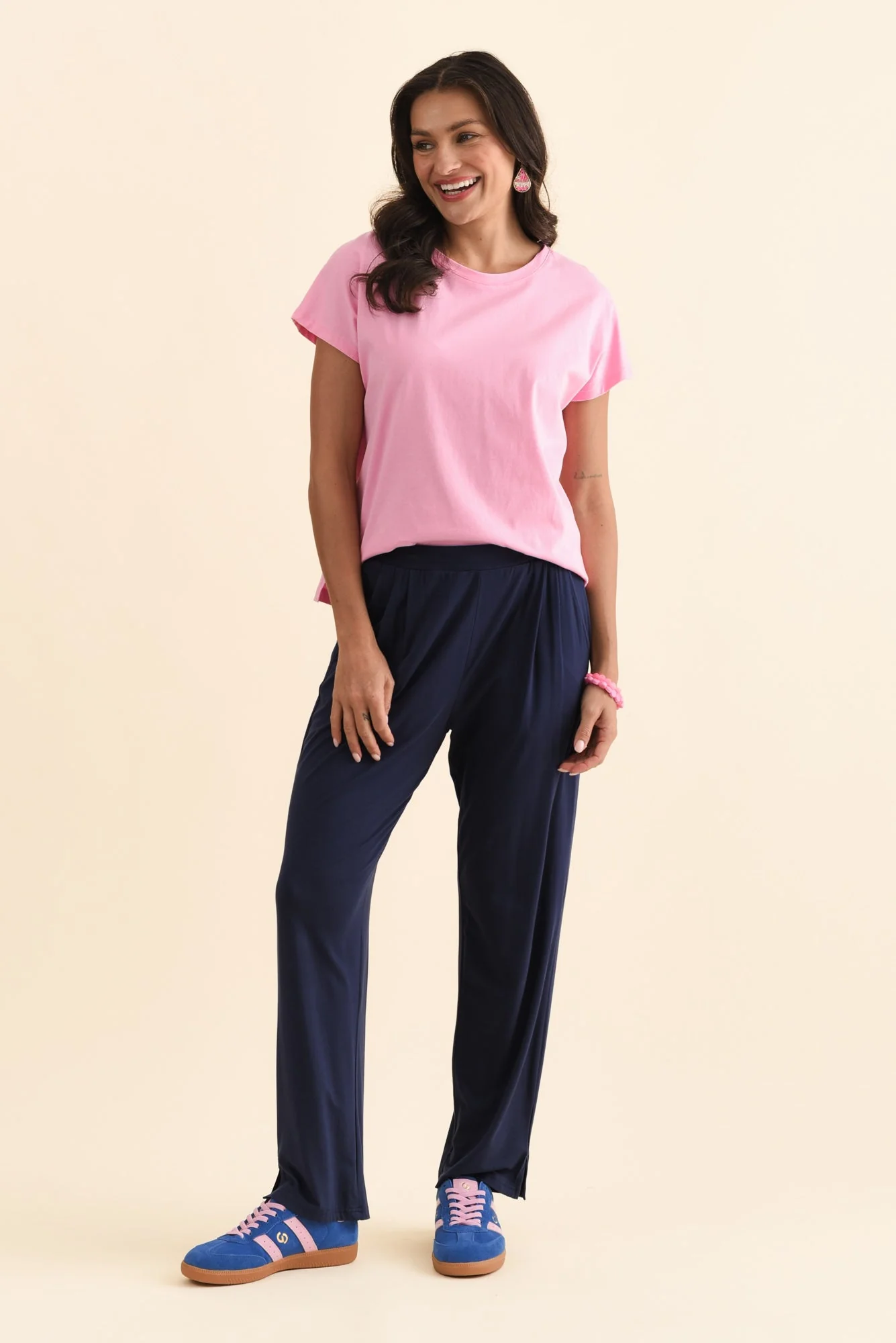 Lopez Navy Pocket Pants - Image 3