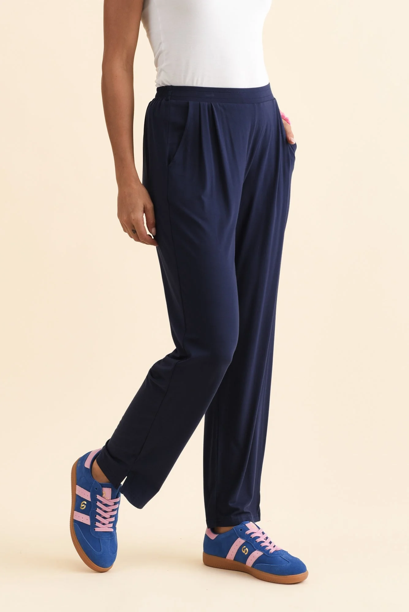 Lopez Navy Pocket Pants - Image 5