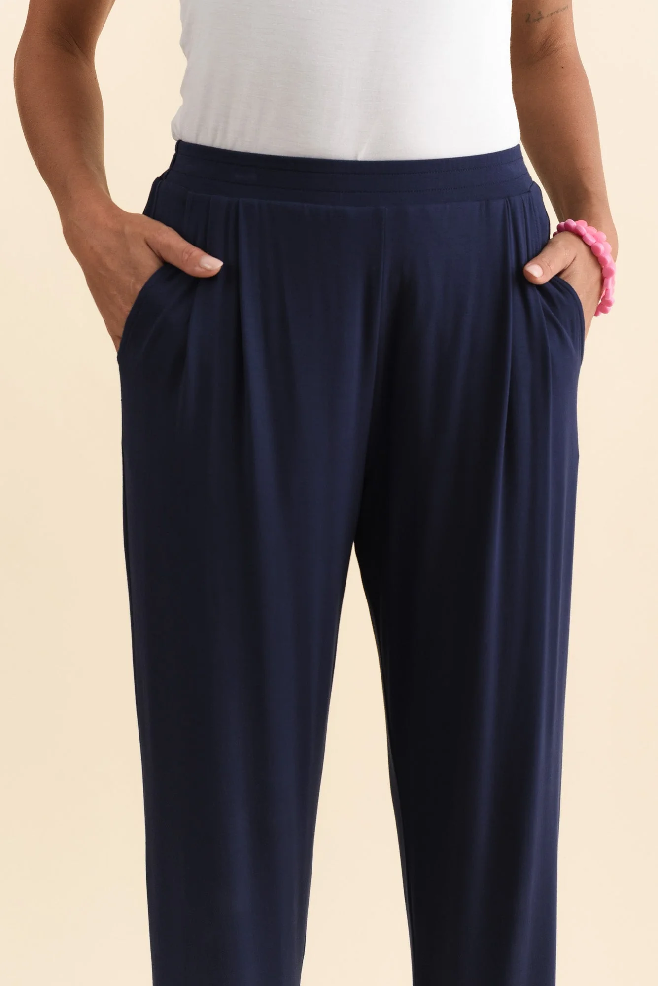 Lopez Navy Pocket Pants - Image 7