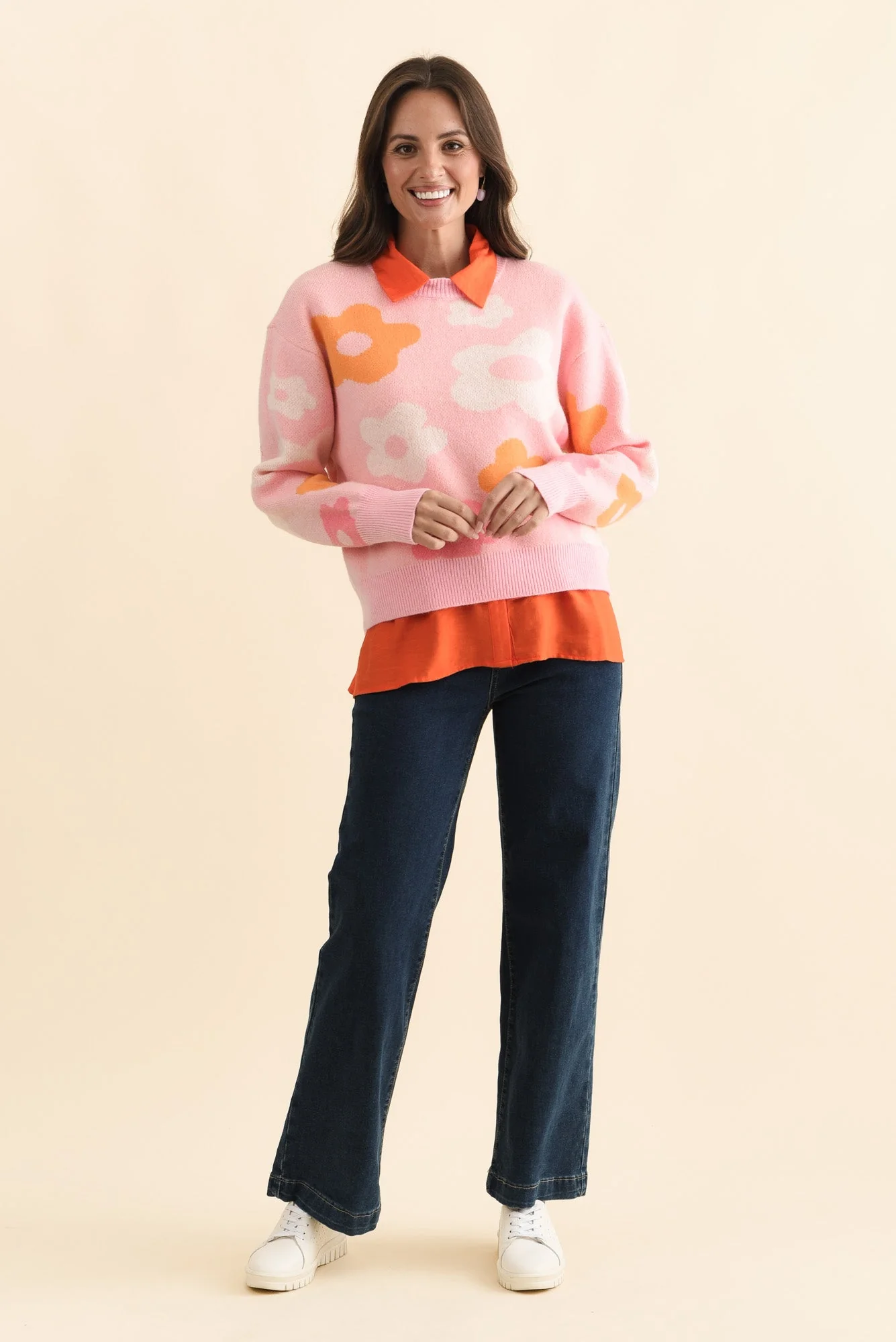 Maddy Dark Blue Straight Leg Jeans - Image 7