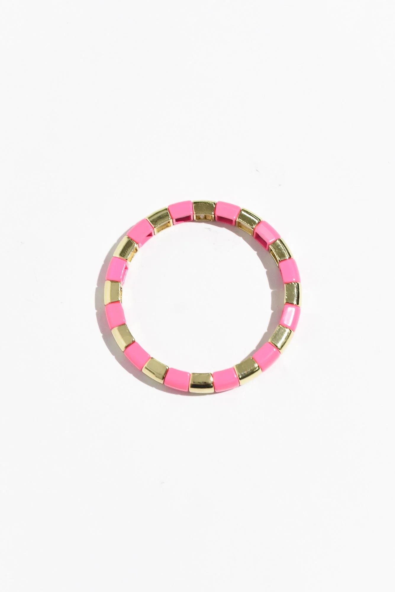 Maisey Pink Beaded Bracelet - Image 2