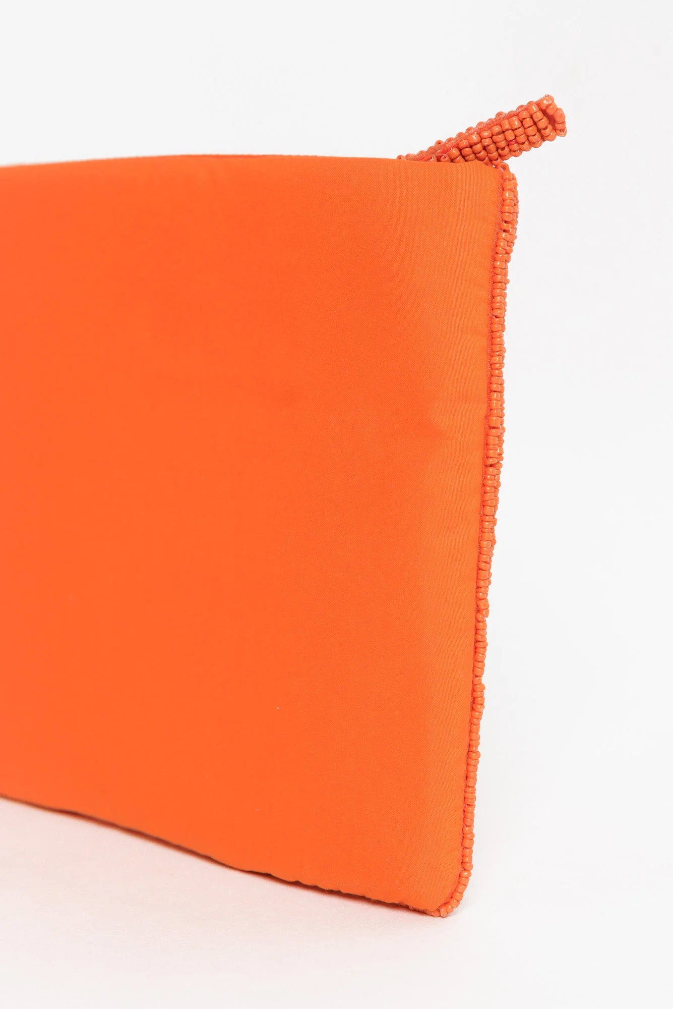 Mallorca Orange Beaded Clutch - Image 3