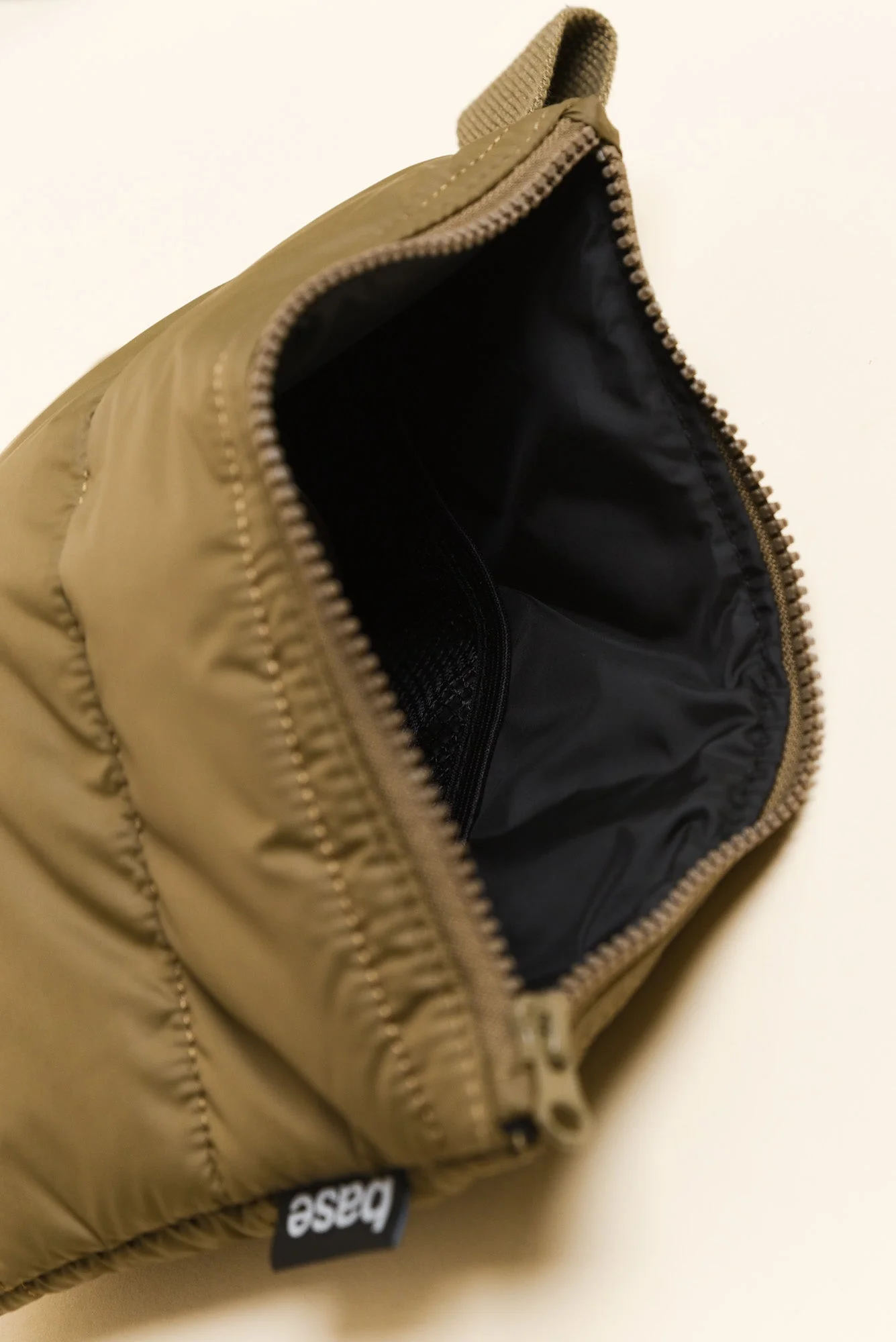 Flat Base Khaki Clutch - Image 3