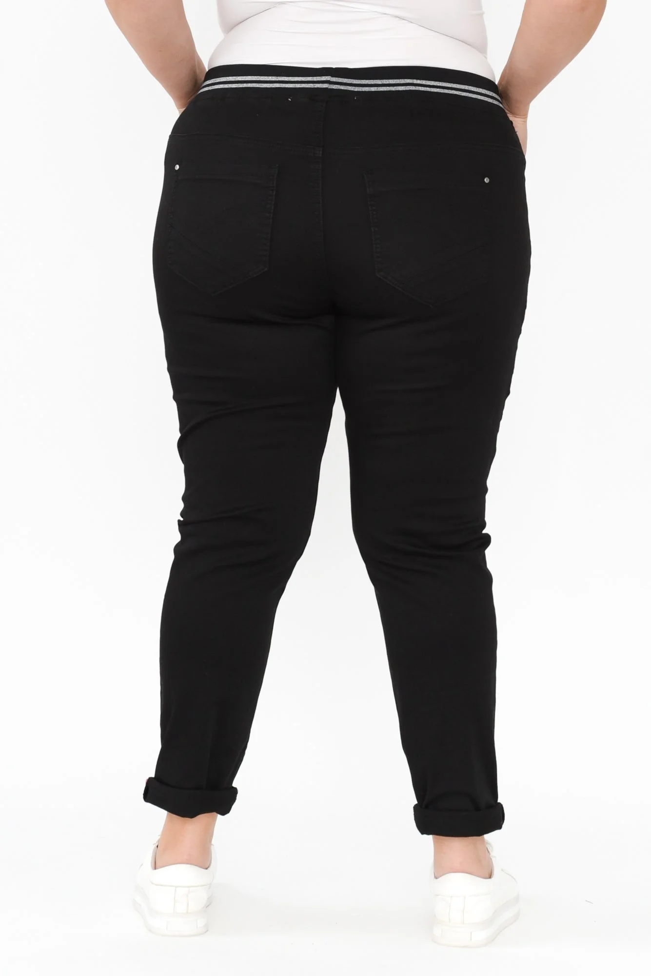 Margo Black Drawstring Pants - Image 14
