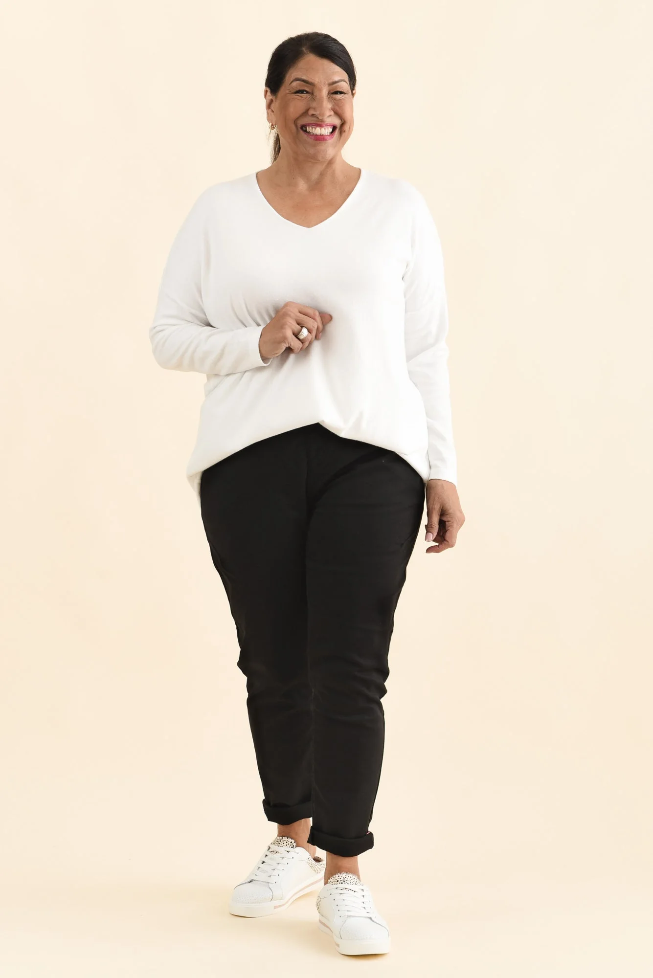 Margo Black Drawstring Pants - Image 8