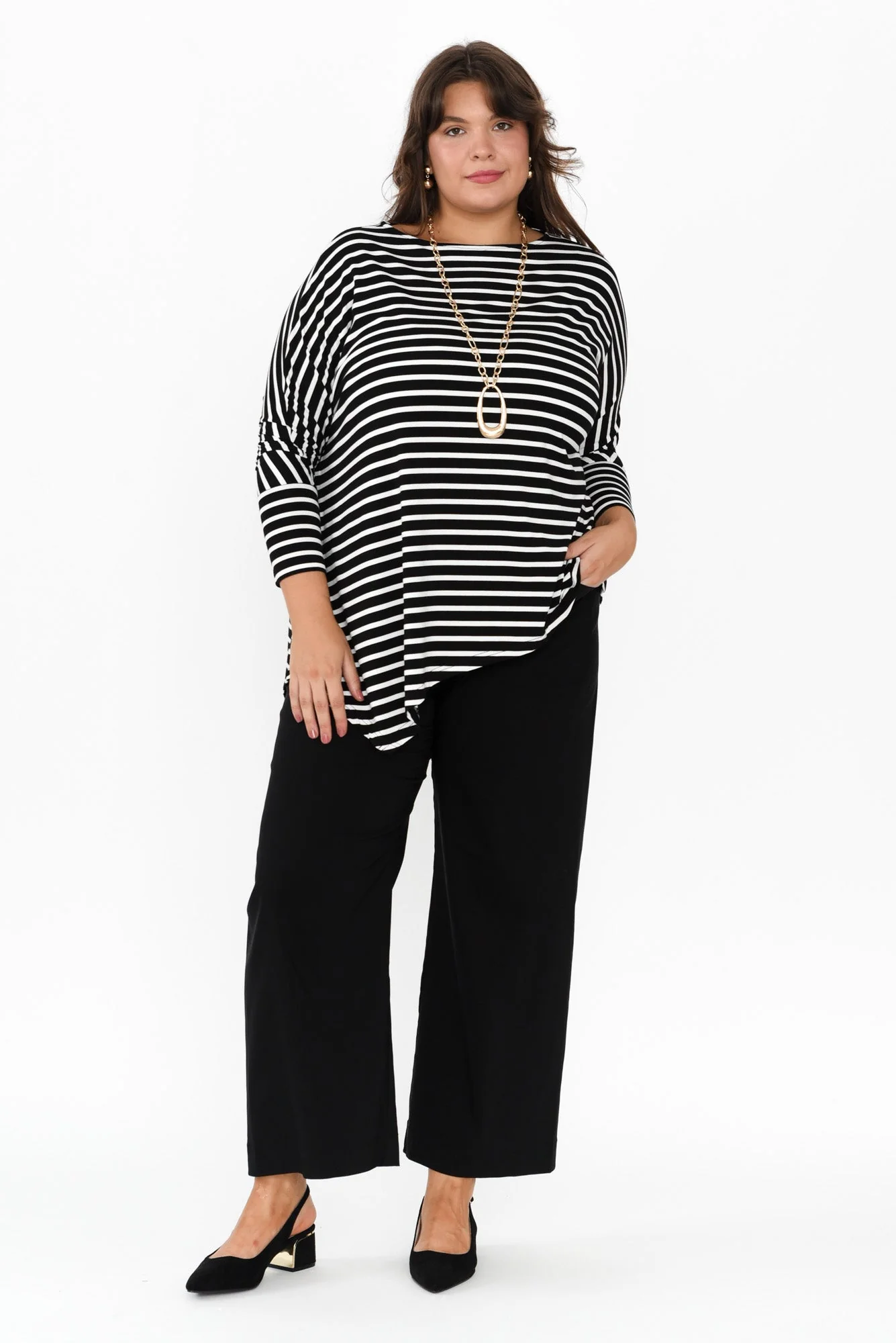 Marine Black Straight Leg Pants - Image 13