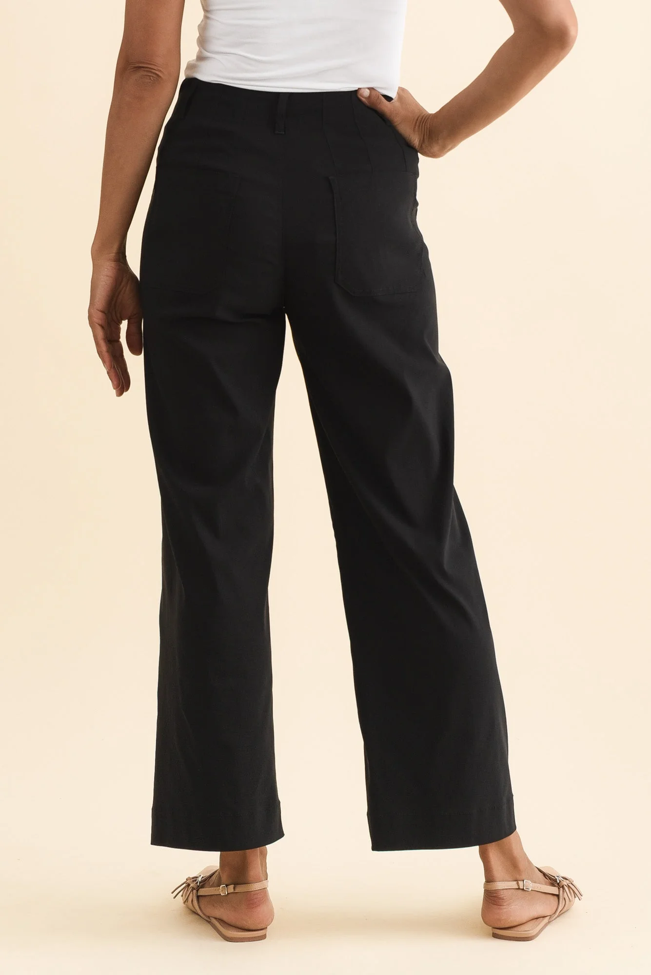 Marine Black Straight Leg Pants - Image 5