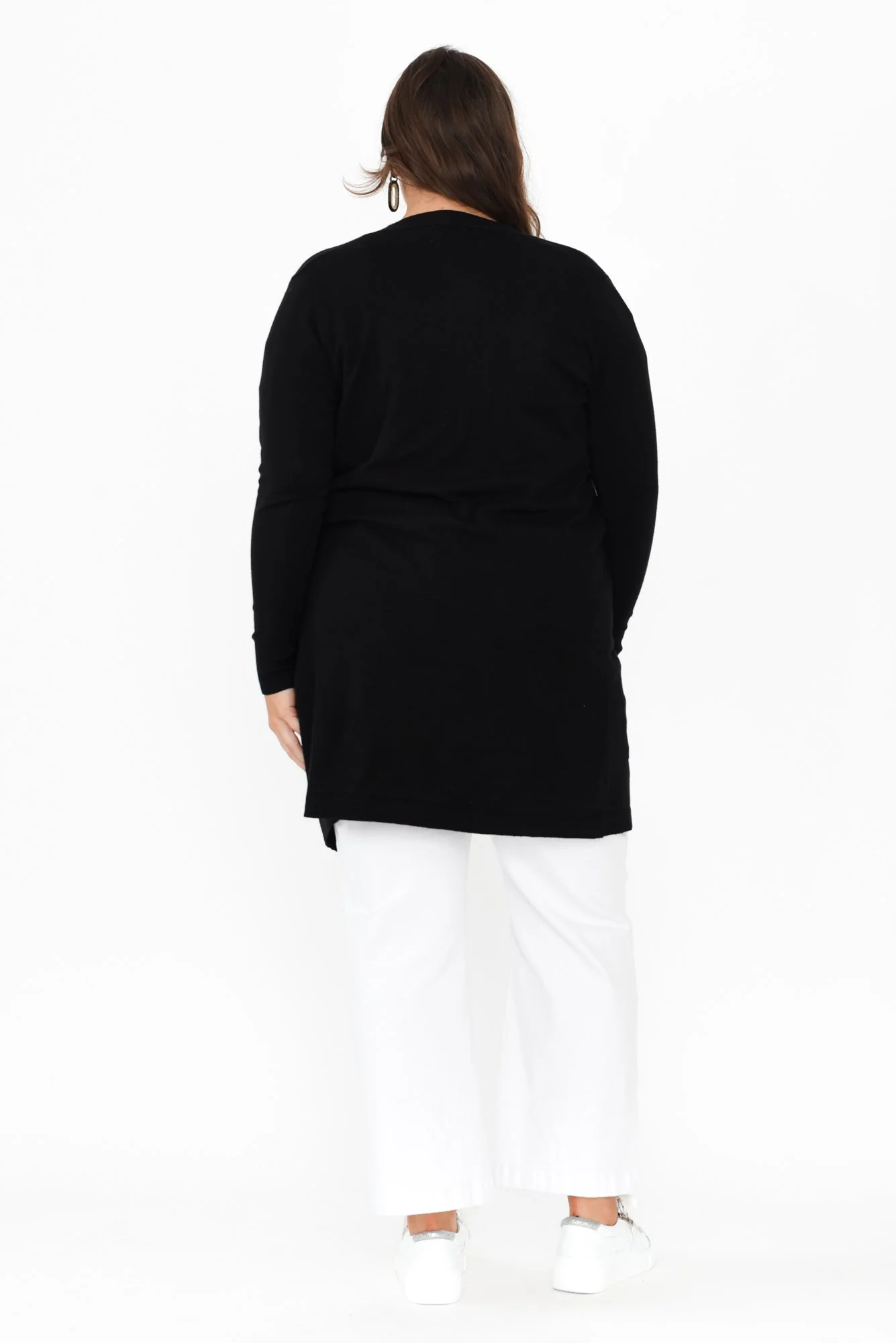 Mary Black Pocket Cardigan - Image 11