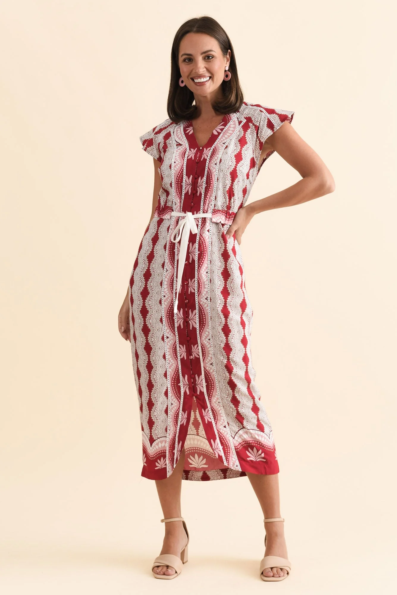 Maya Marrakech Ruby Tie Dress - Image 2