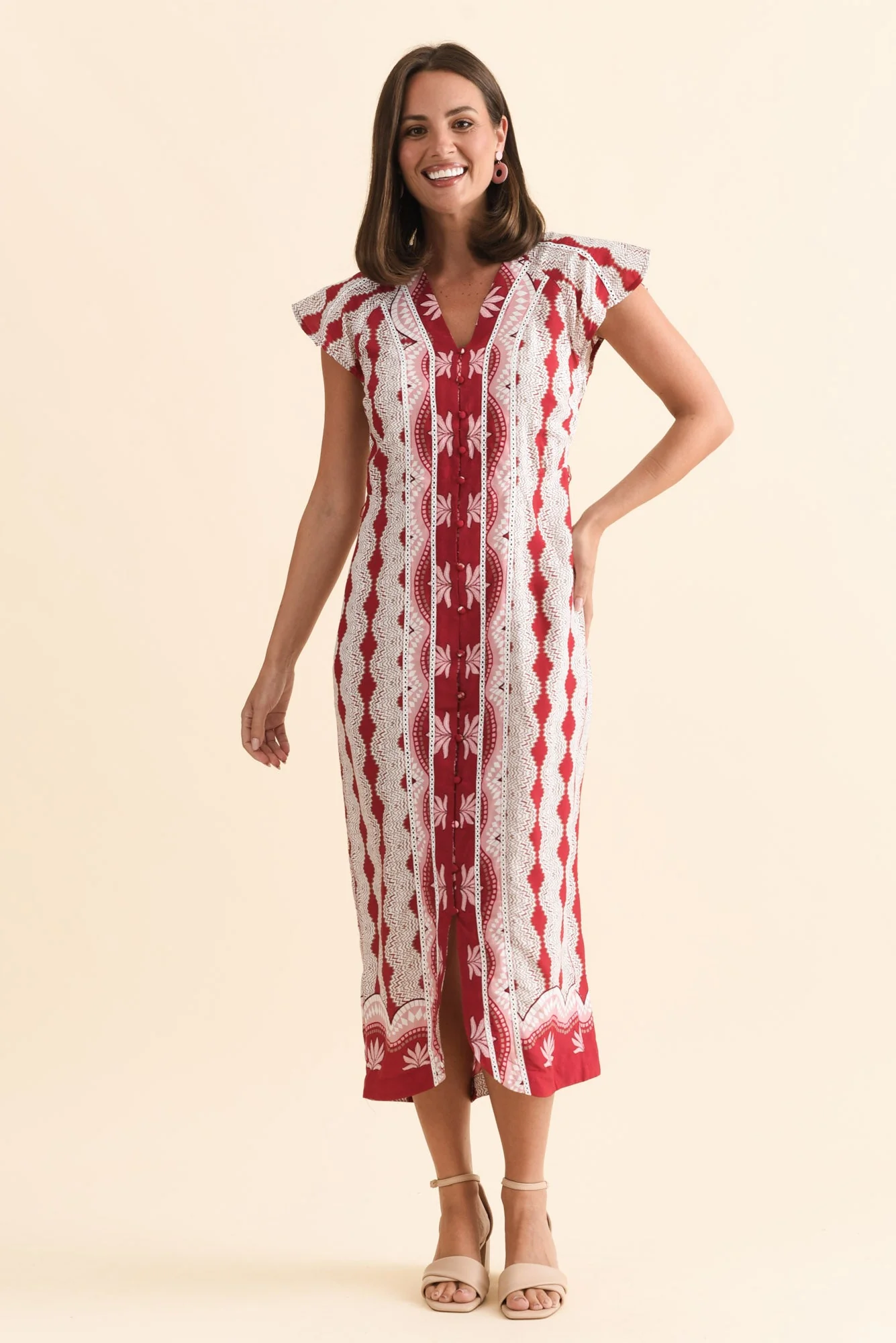 Maya Marrakech Ruby Tie Dress - Image 6
