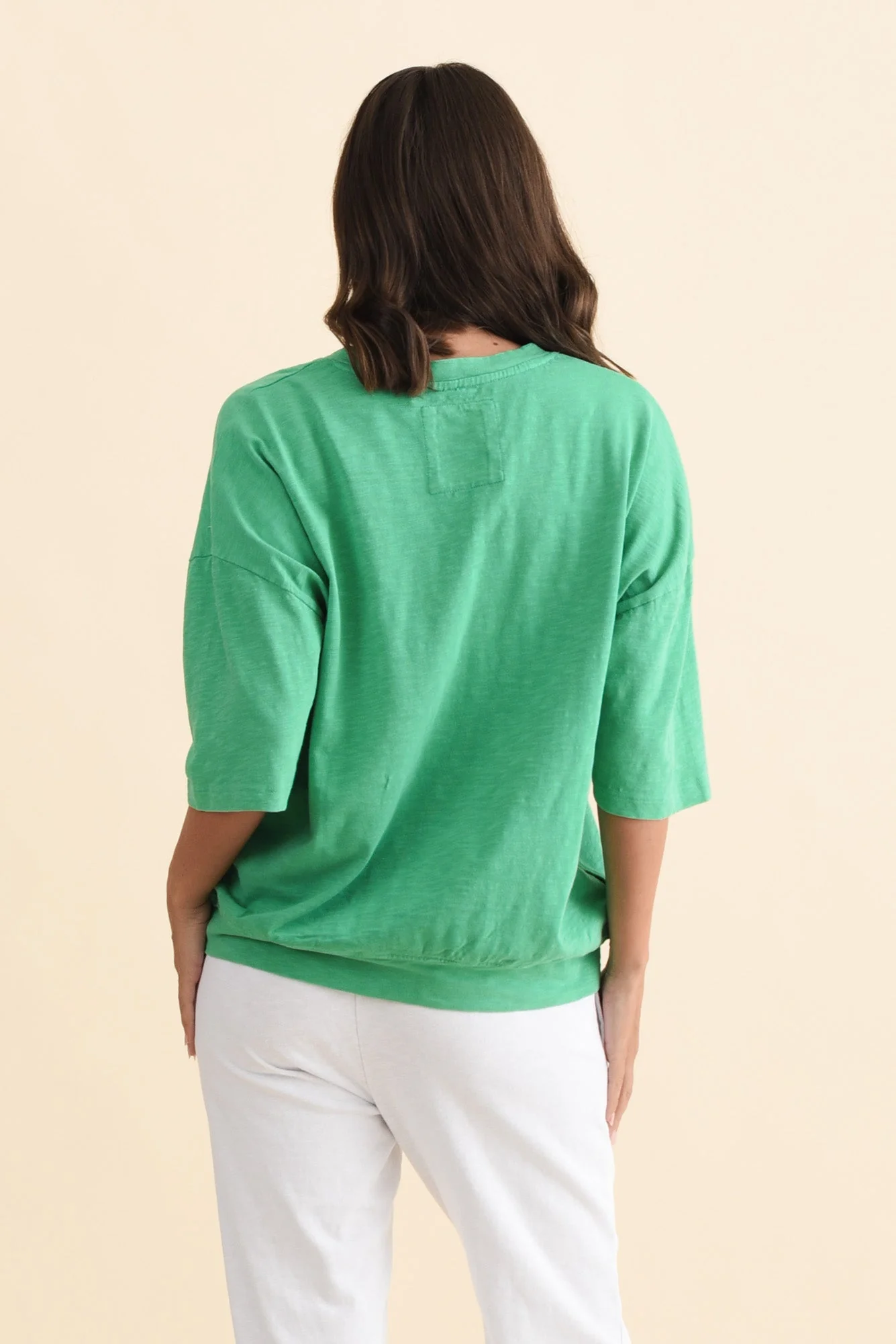 Mazie Jade Cotton V Neck Sweat - Image 4