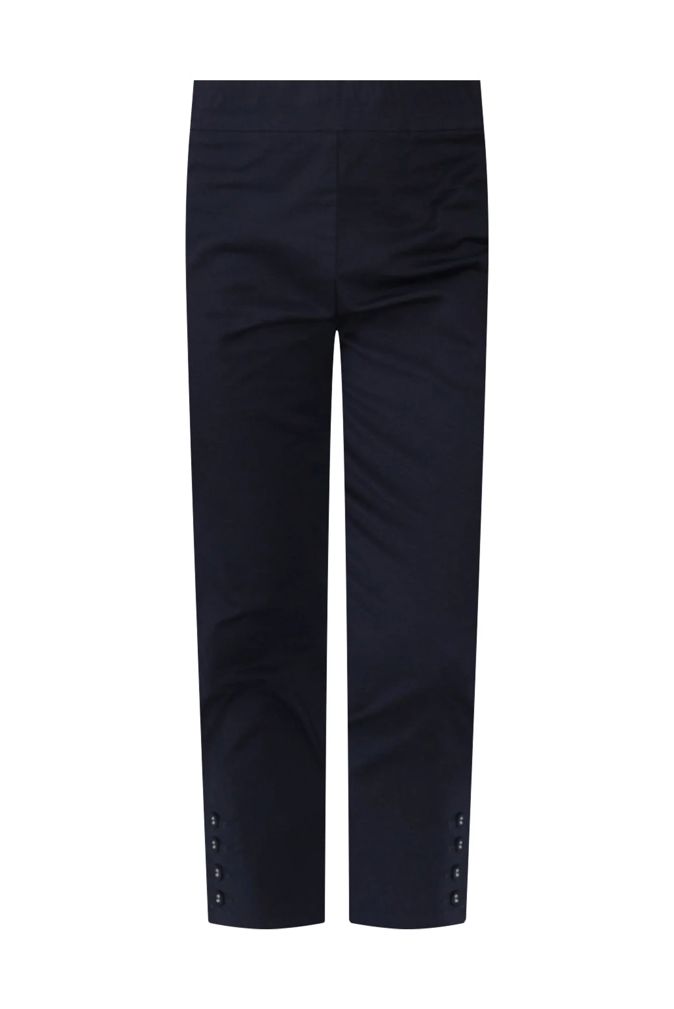 Meyer Navy Cotton Blend Pants - Image 3