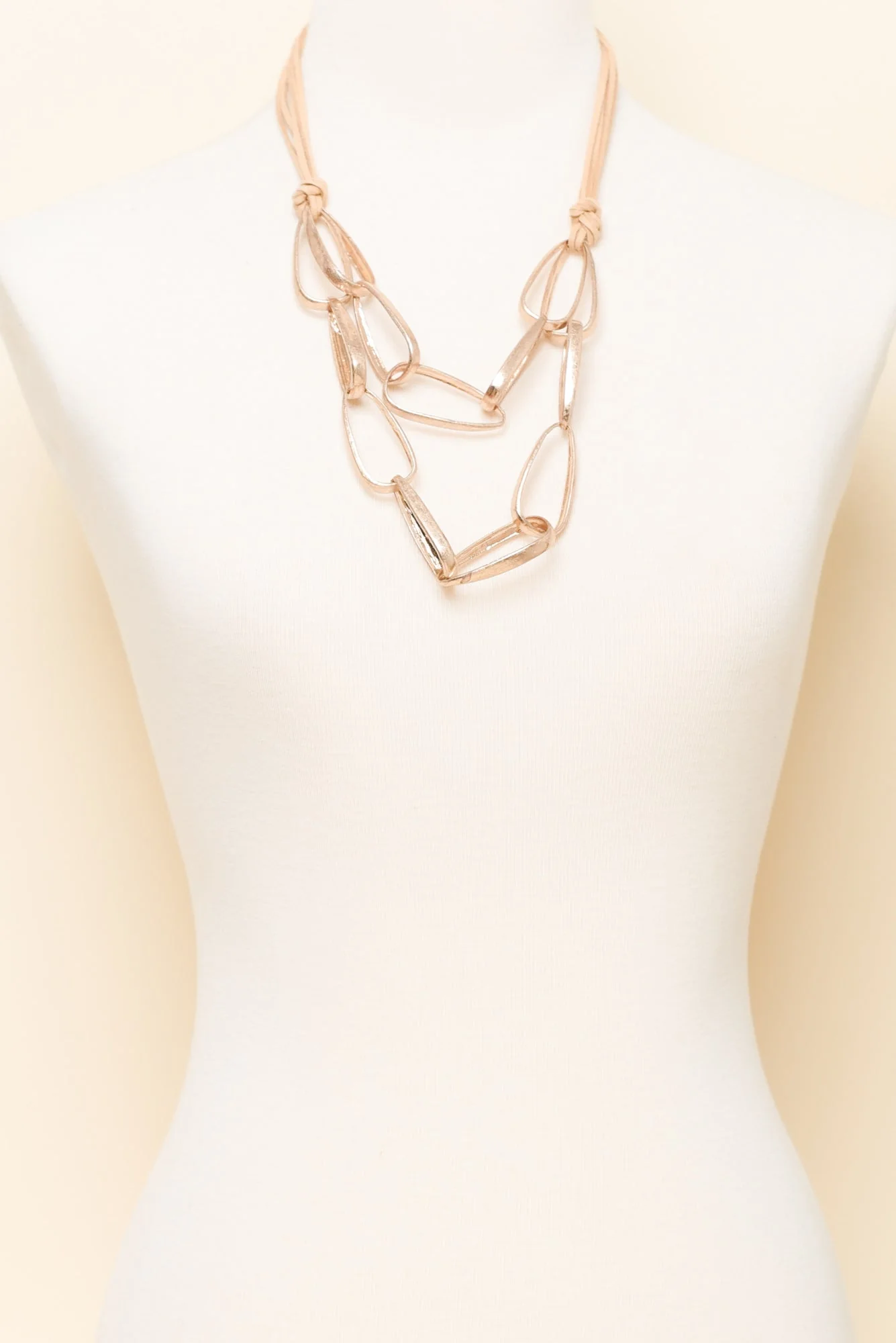 Minka Gold Link Necklace - Image 2