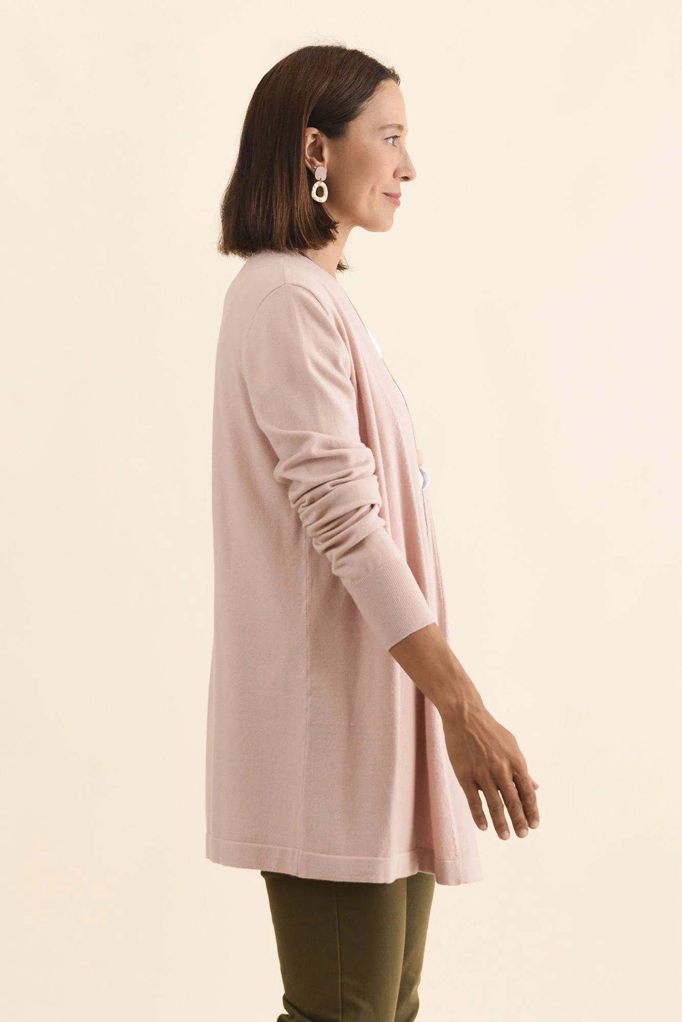 Morocco Blush Knit Cardigan - Image 4