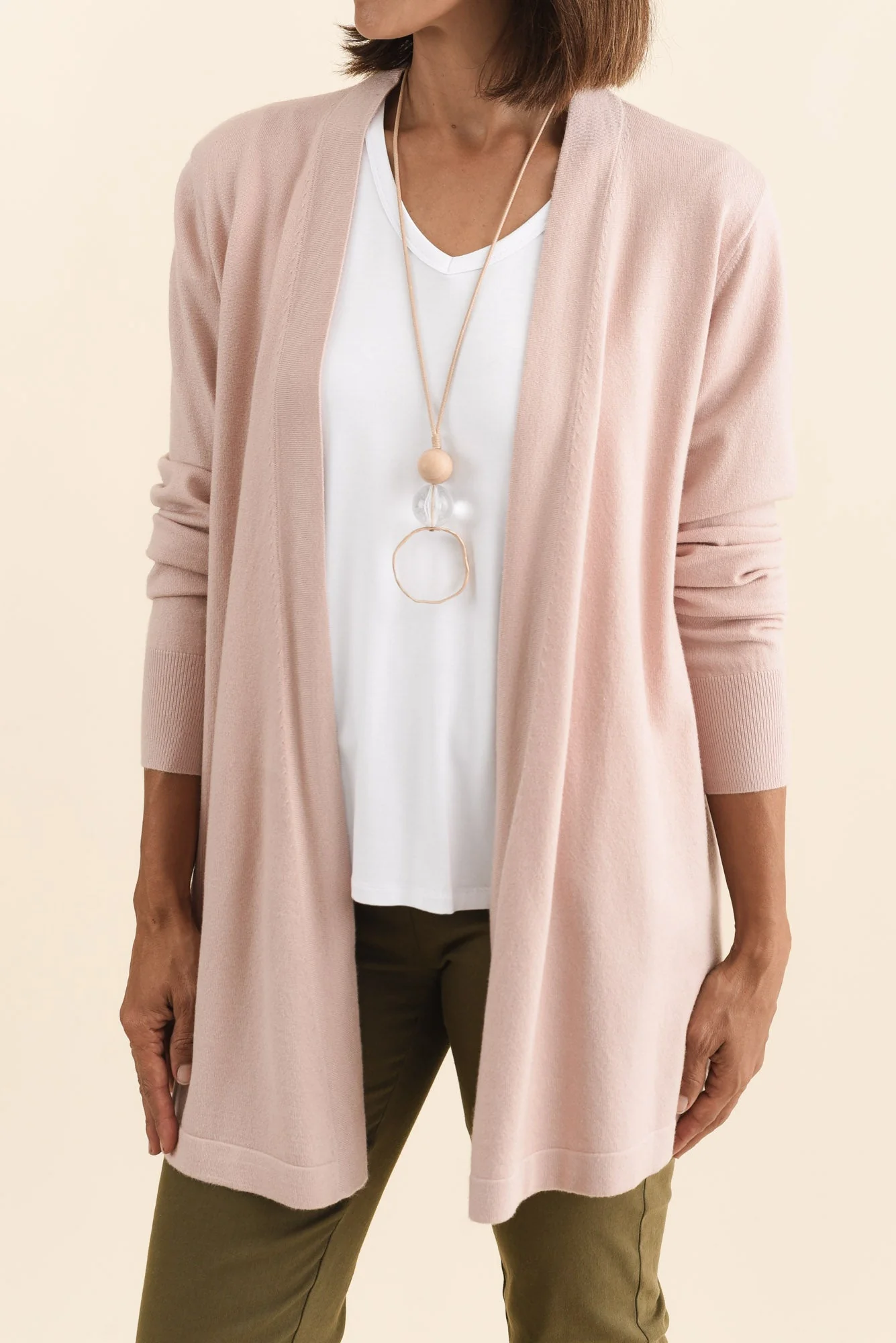 Morocco Blush Knit Cardigan - Image 6