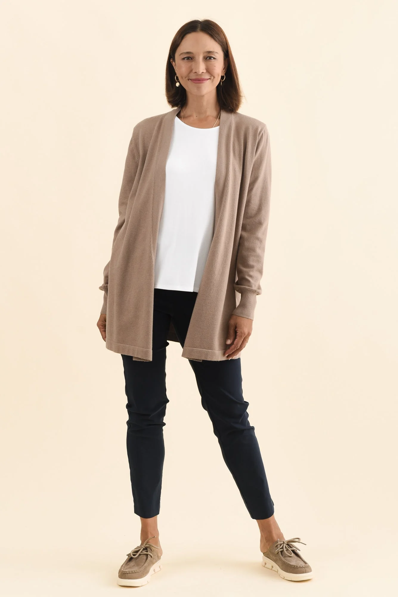 Morocco Mocha Knit Cardigan - Image 3