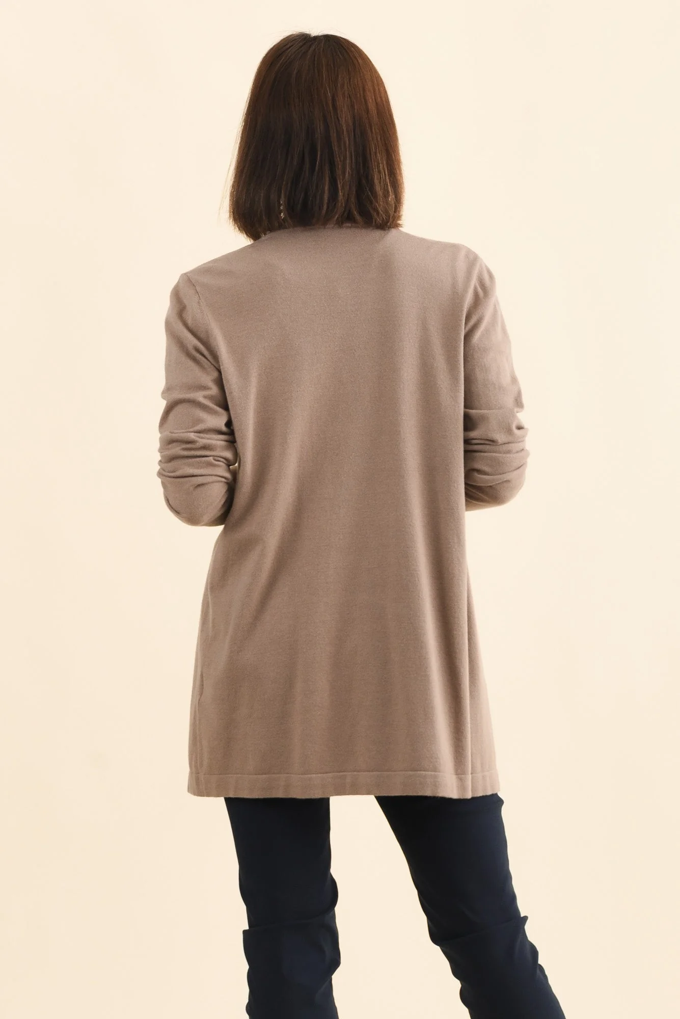 Morocco Mocha Knit Cardigan - Image 5