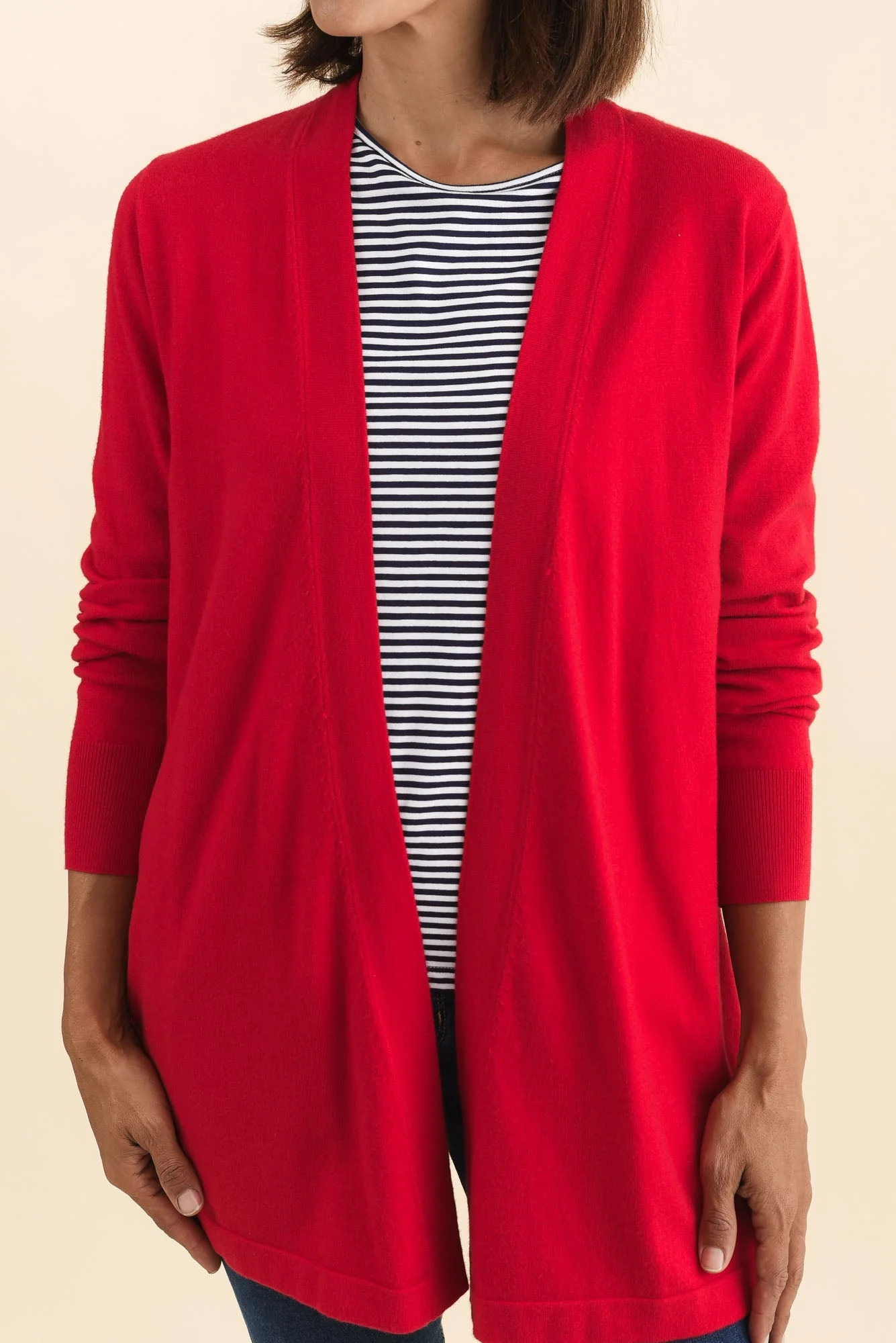 Morocco Red Knit Cardigan - Image 6