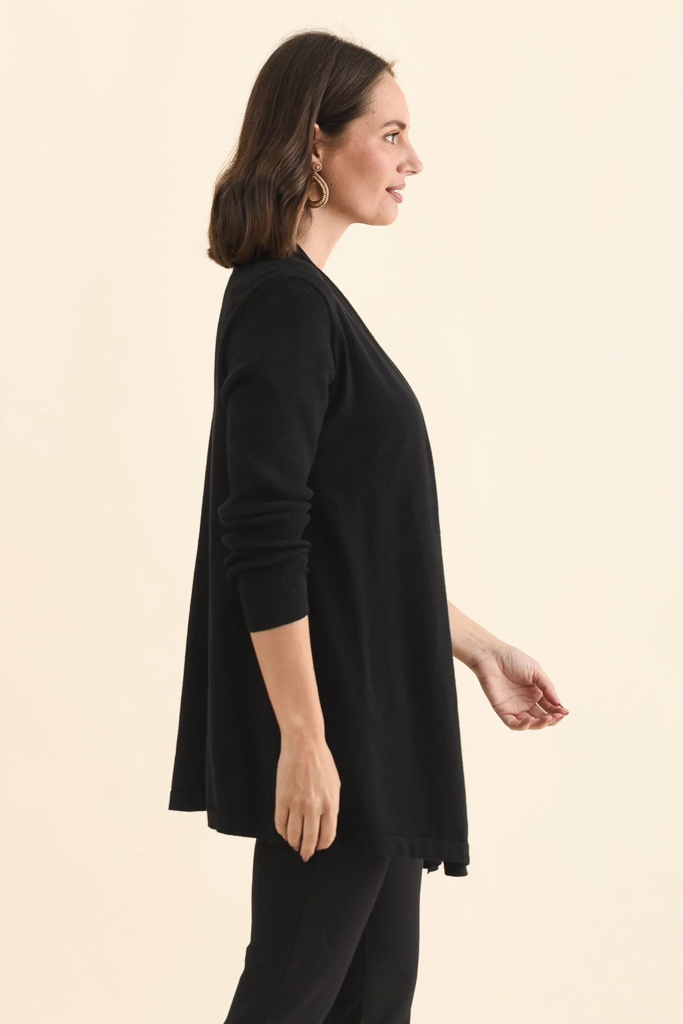 Mosley Black Knit Cardigan - Image 3
