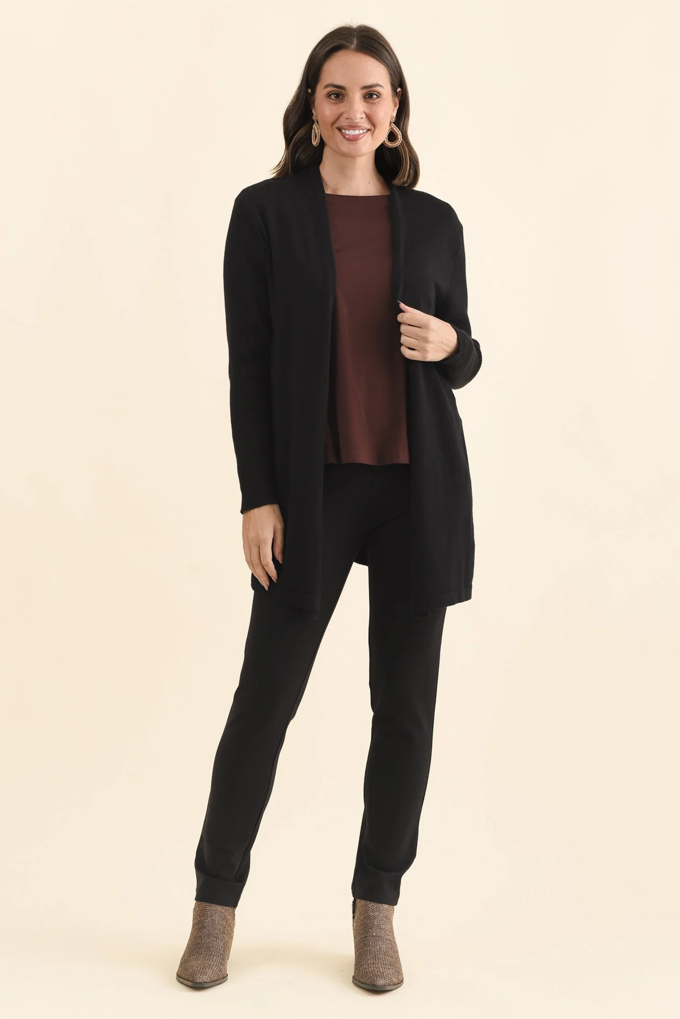 Mosley Black Knit Cardigan - Image 6