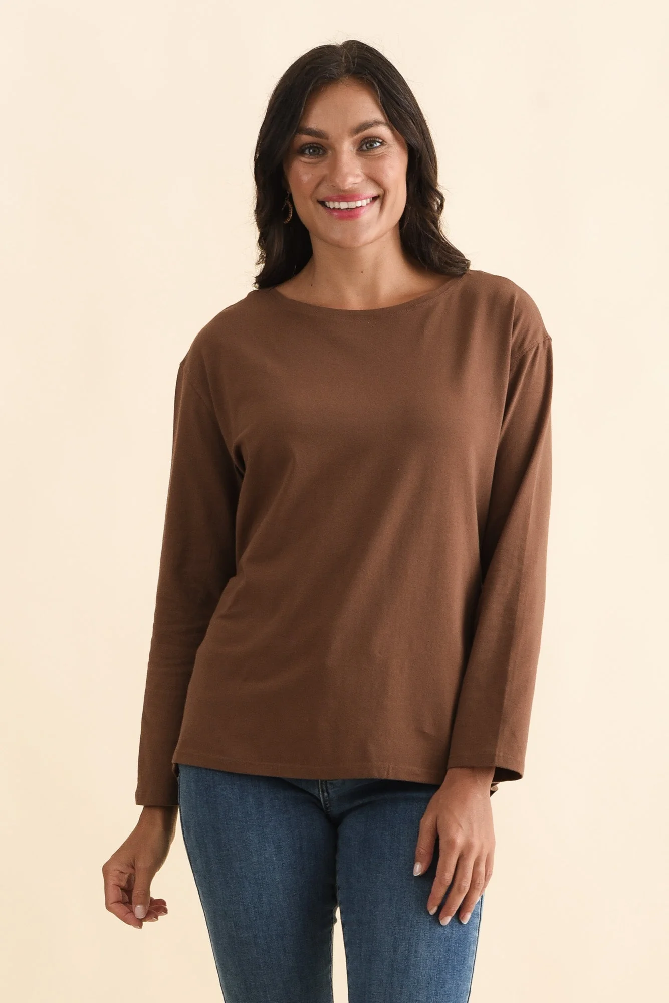 Moya Chocolate Hi Lo Top - Image 2