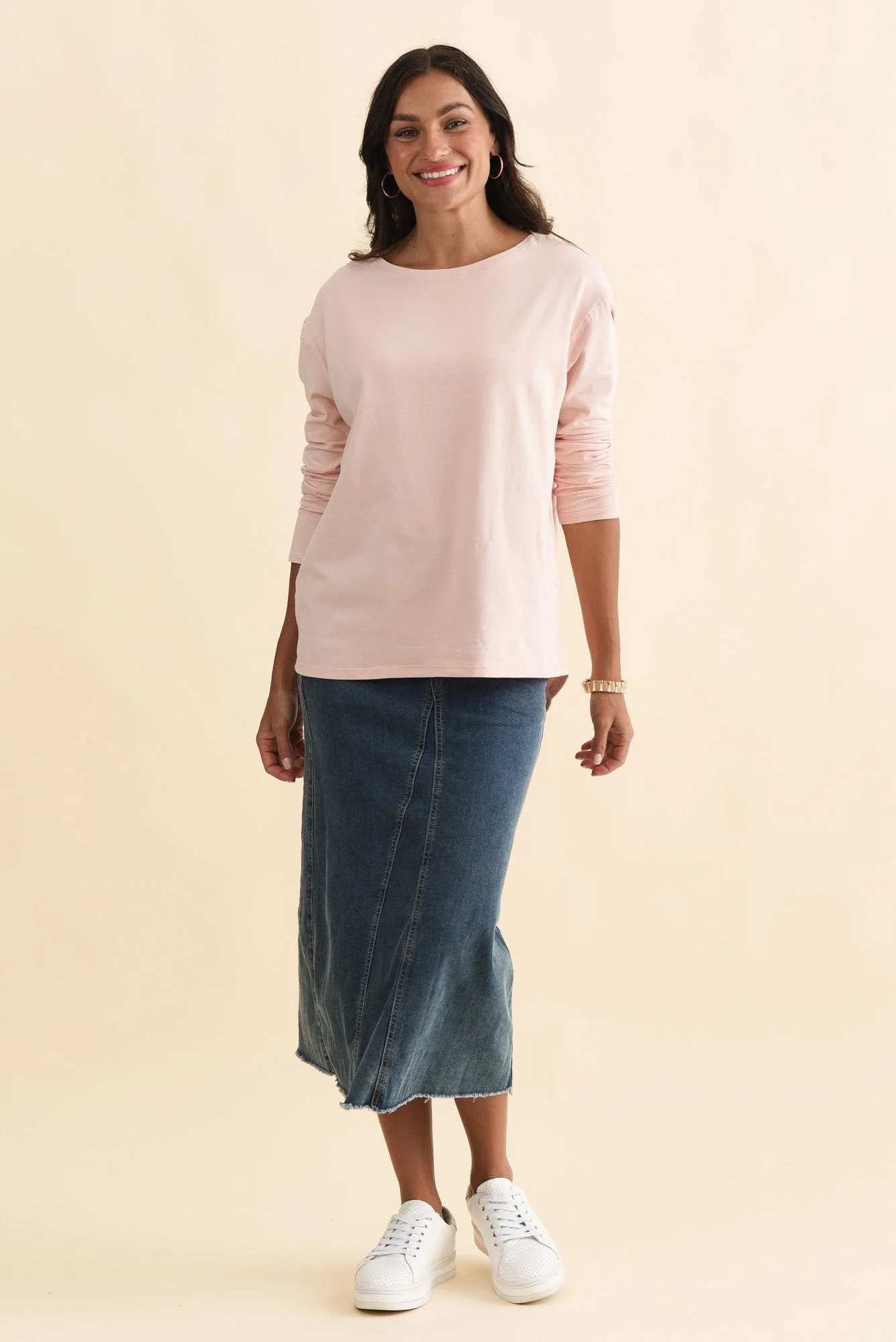 Moya Pink Hi Lo Top - Image 6