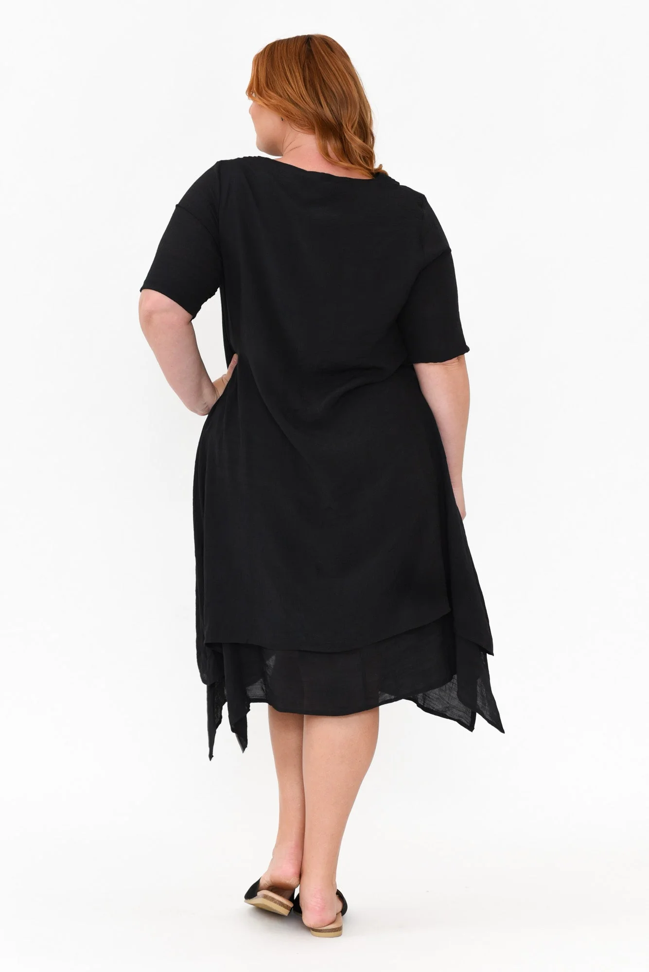 Nala Black Layers Dress - Image 10