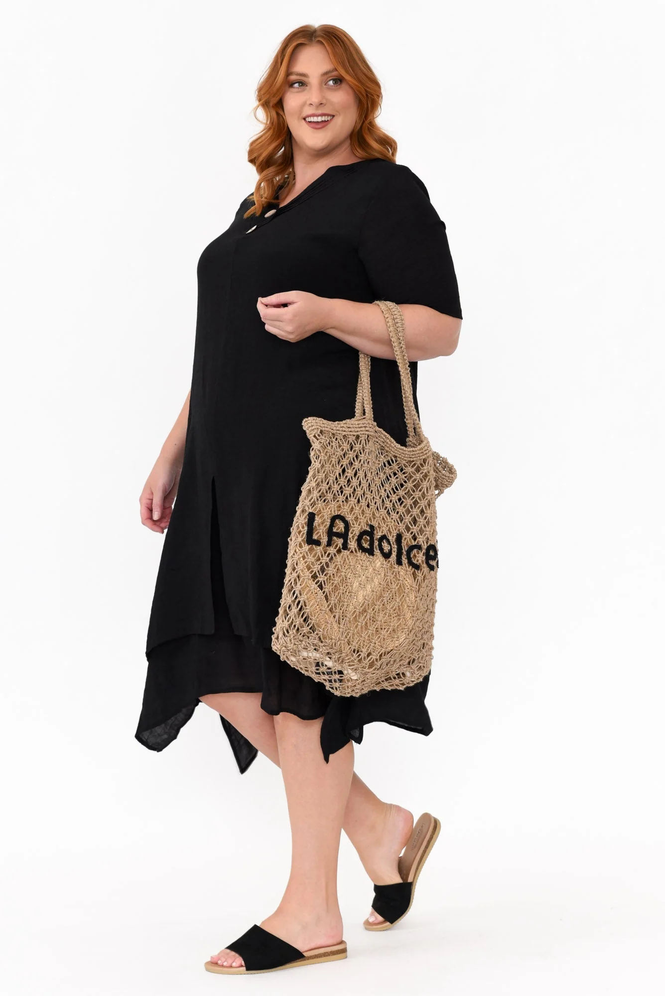 Nala Black Layers Dress - Image 11